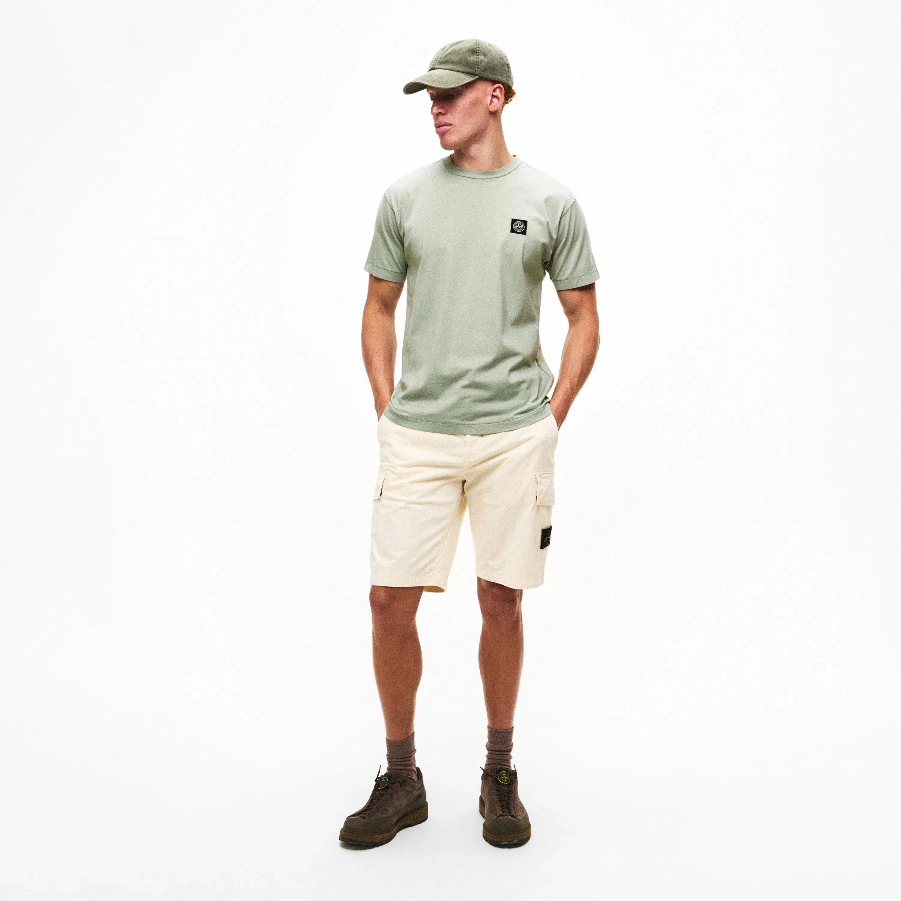 Cotton Compass Logo Patch T-Shirt