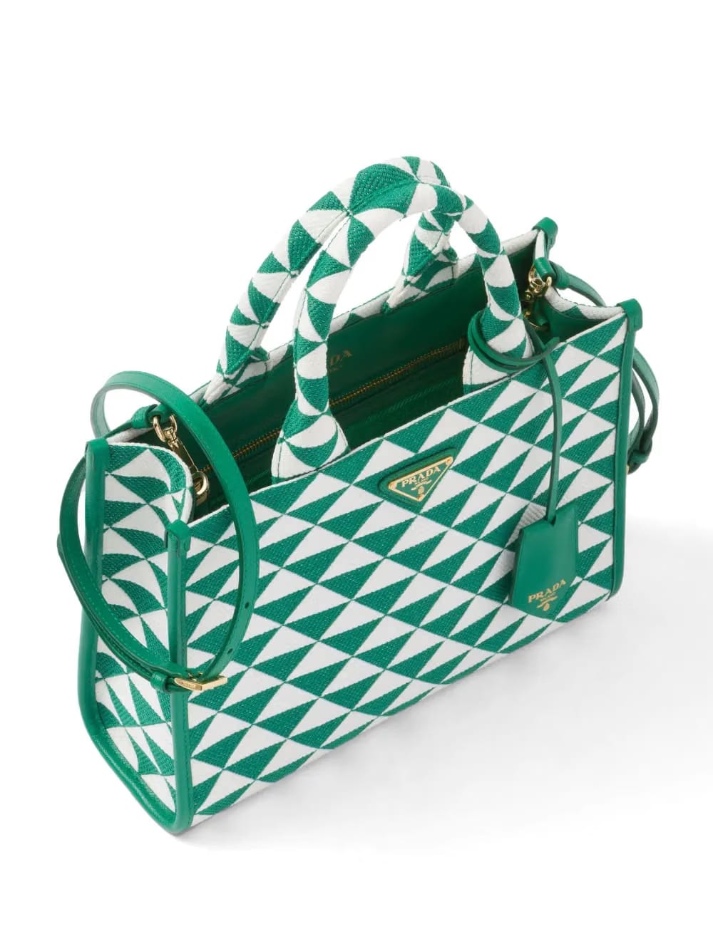 small Symbole embroidered tote bag