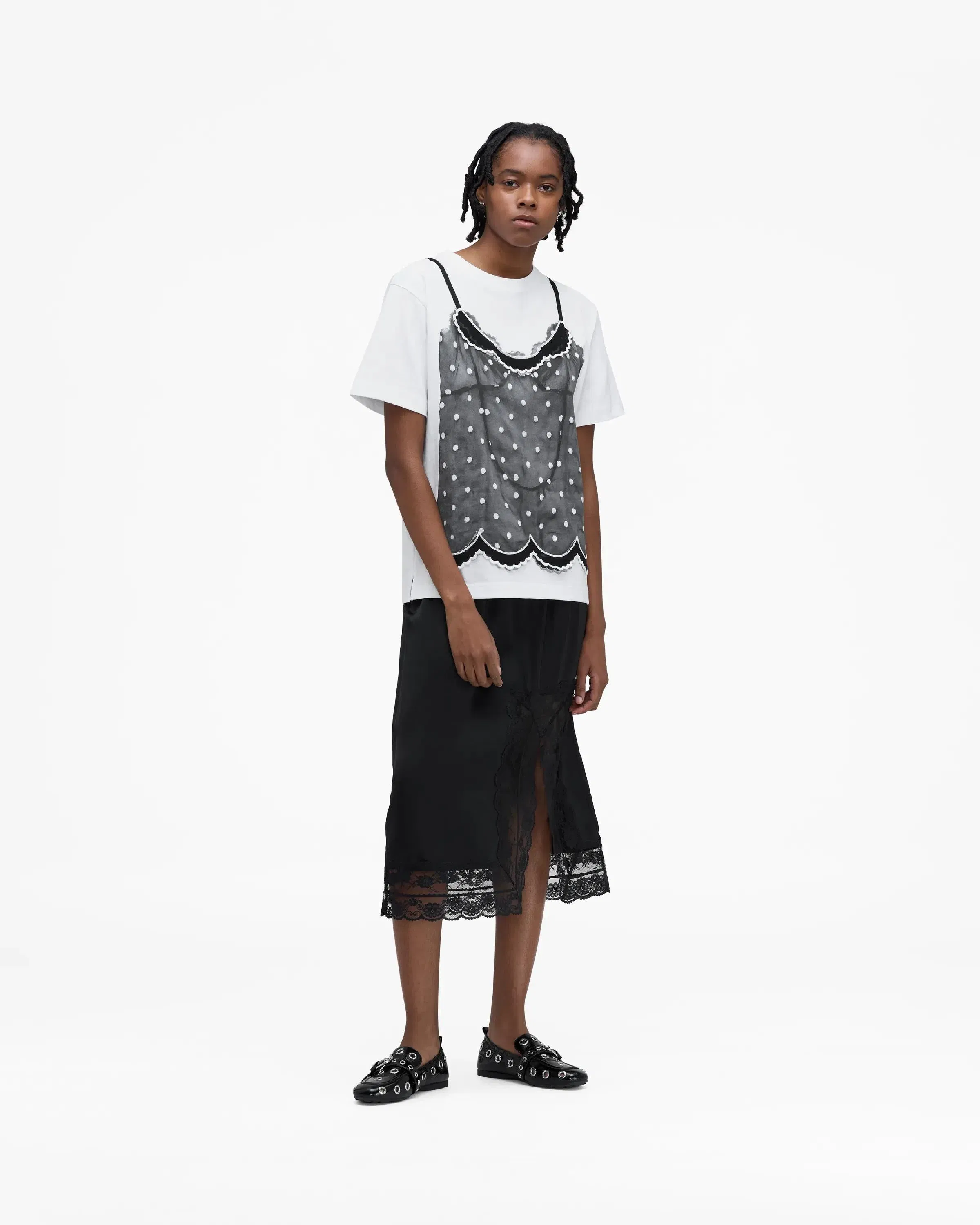 Trompe L'Oeil Cami T-Shirt