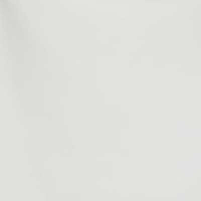 White Square Neck Fitted T-shirt