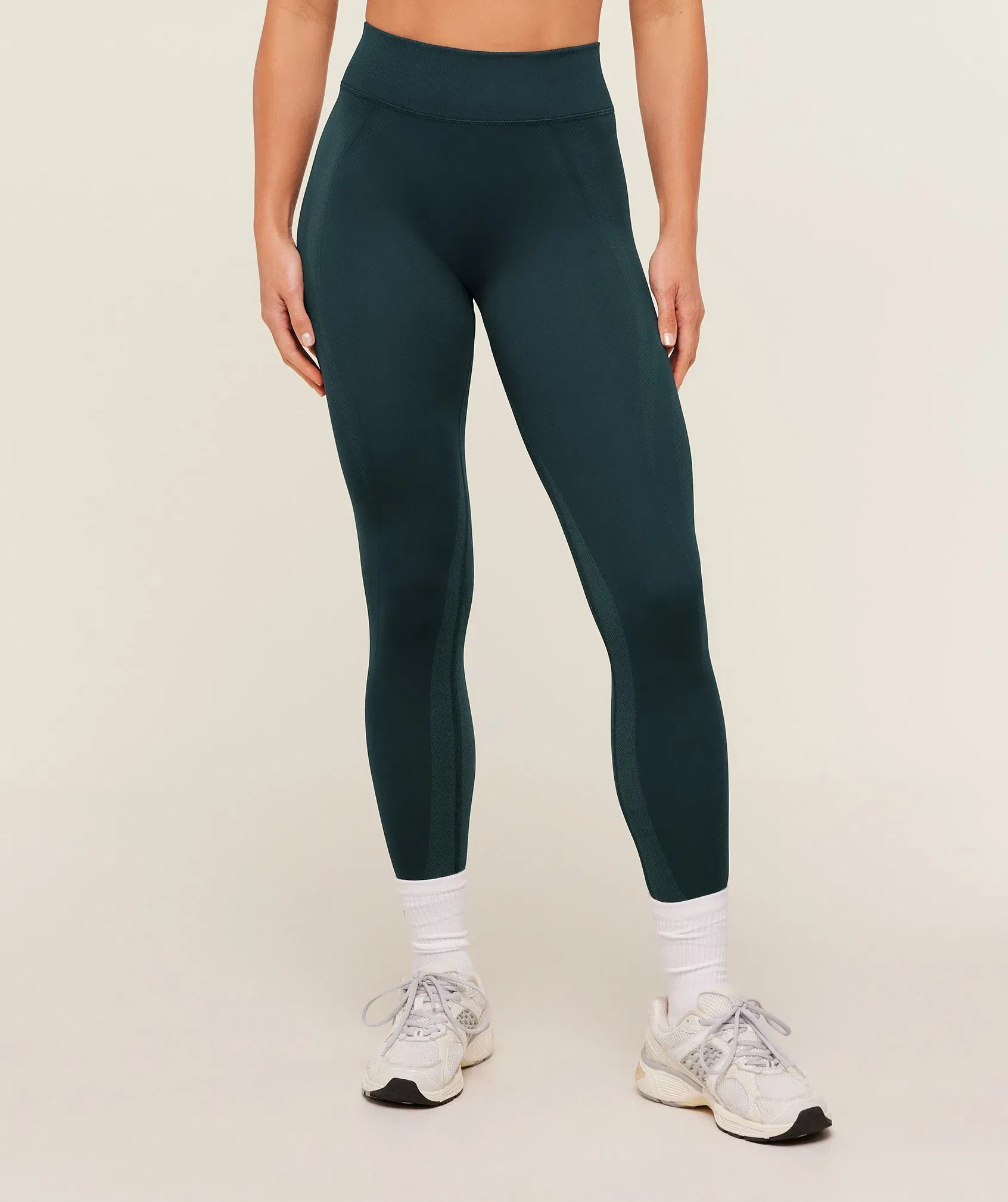 Gymshark Weekend Seamless Leggings - Deep Petrol Blue / Stealth Blue