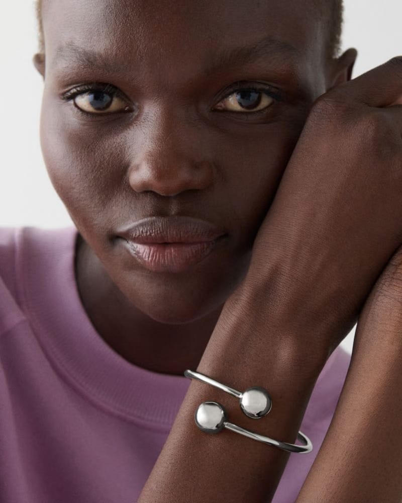 Dot Hinged Cuff