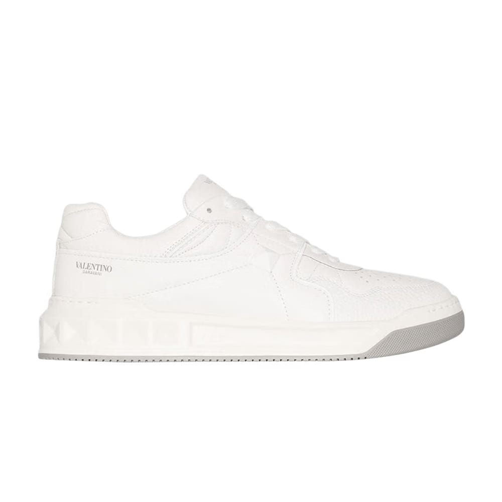 Valentino One Stud Low White Grey 2023