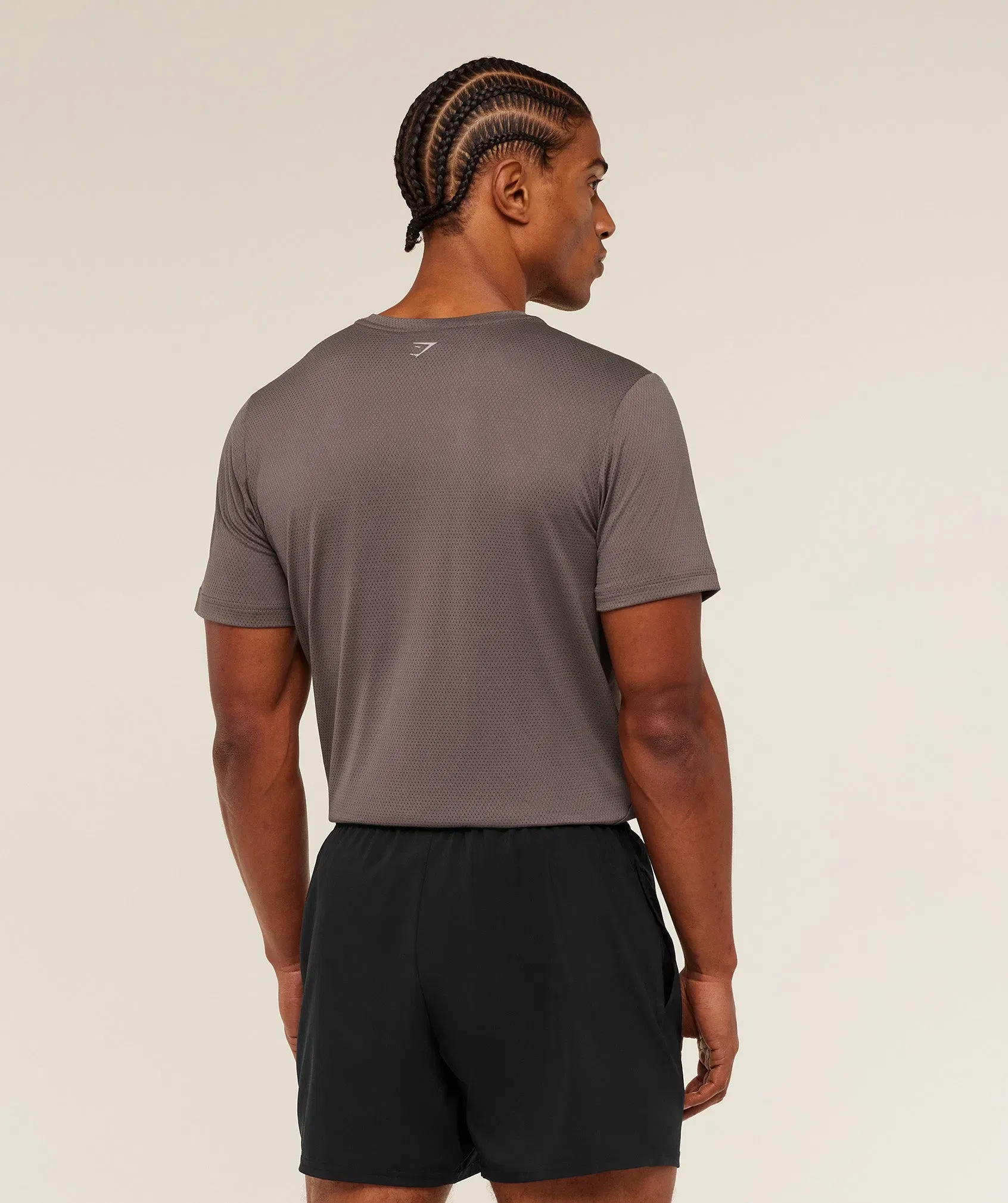 Gymshark Built For More T-Shirt - Cool Brown