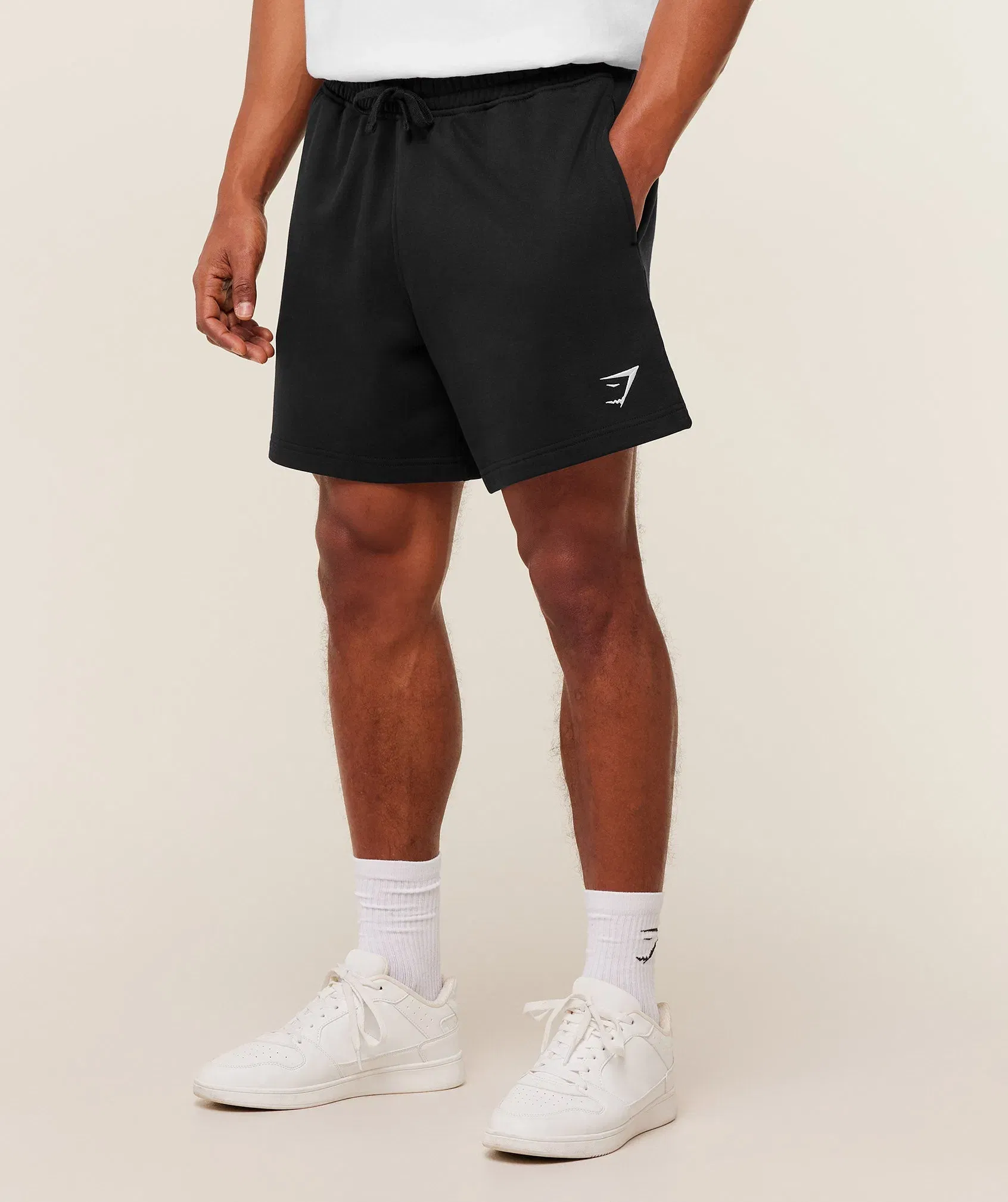 Gymshark Crest Shorts - GS Black