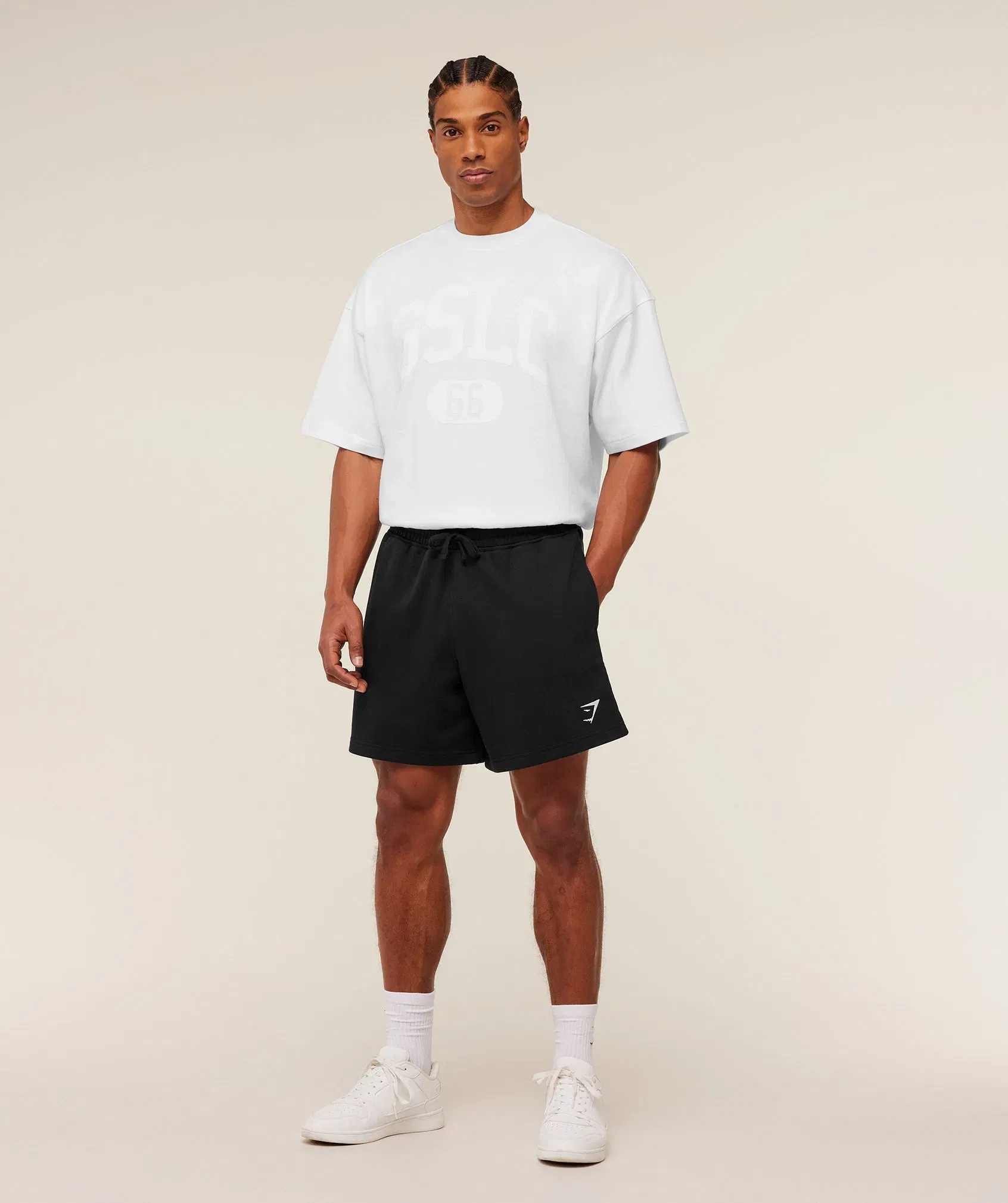 Gymshark Crest Shorts - GS Black