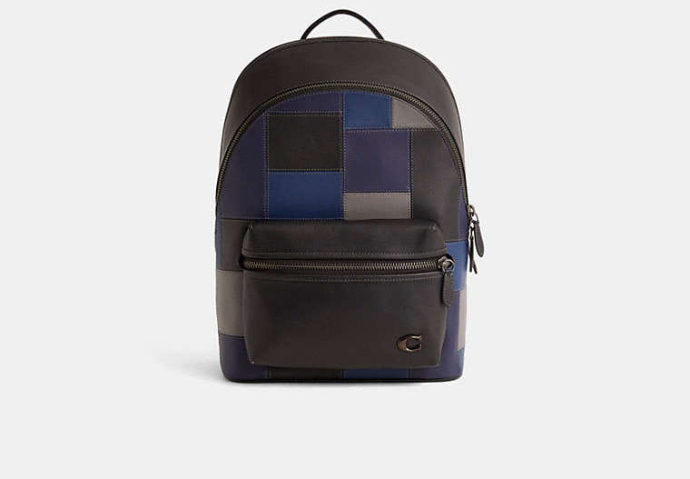Restored Charter Backpack With Patchwork