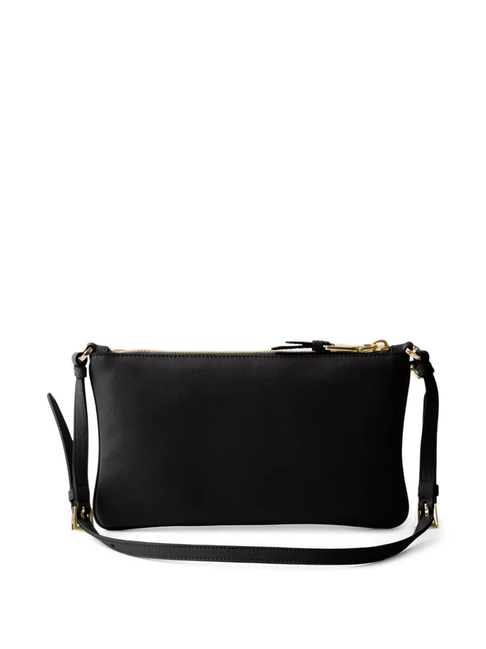 logo leather cross body