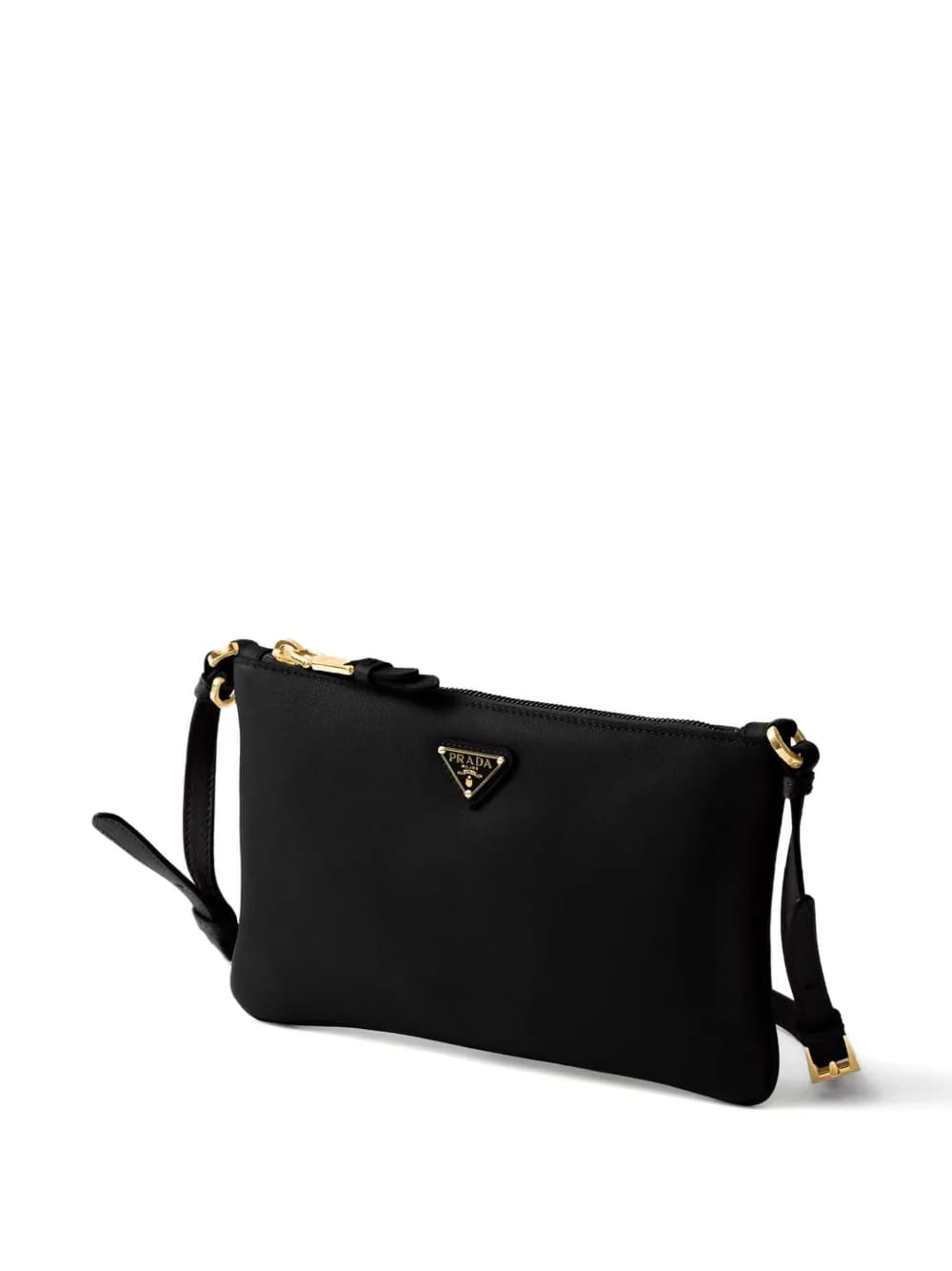 logo leather cross body