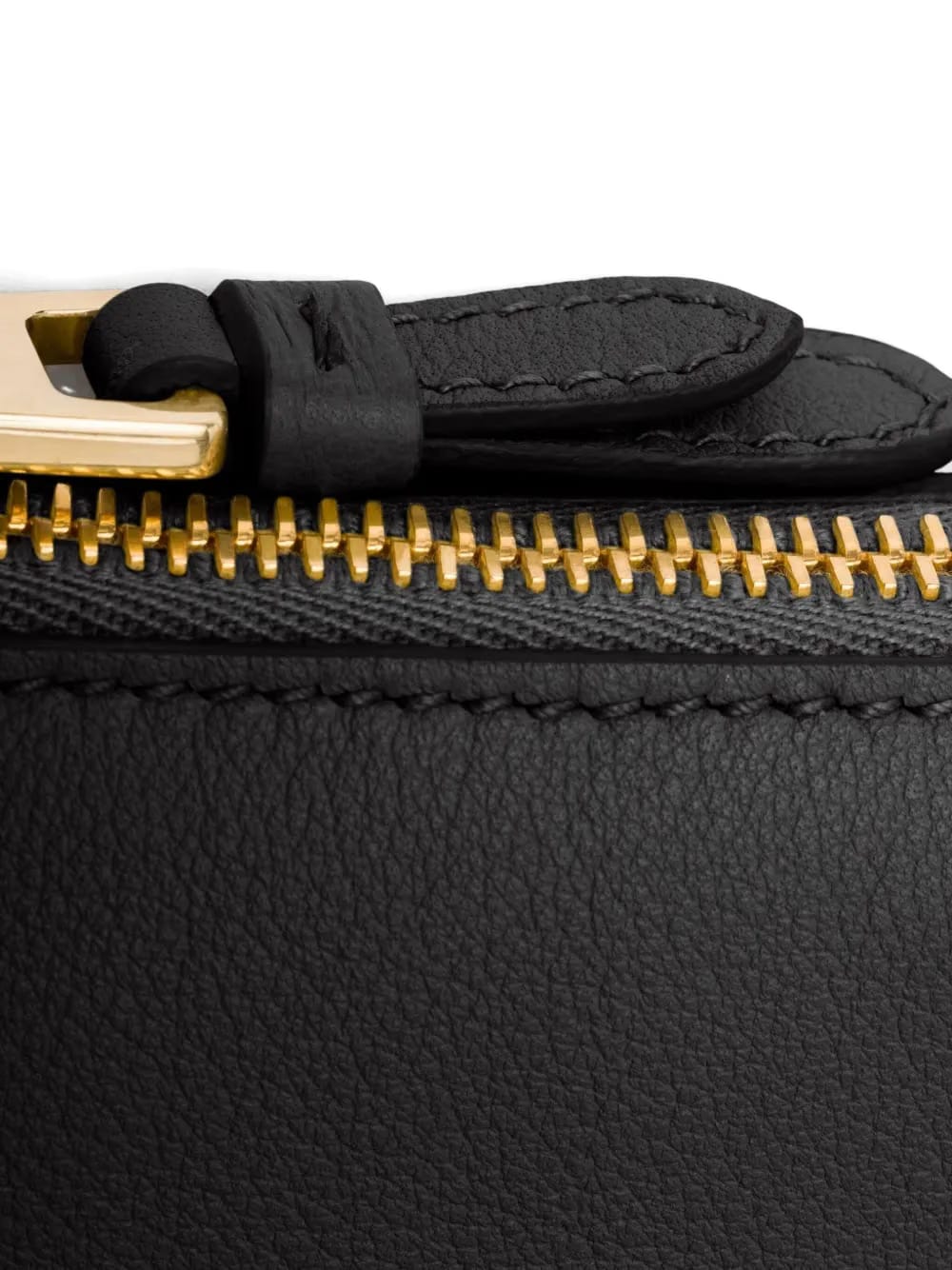logo leather cross body