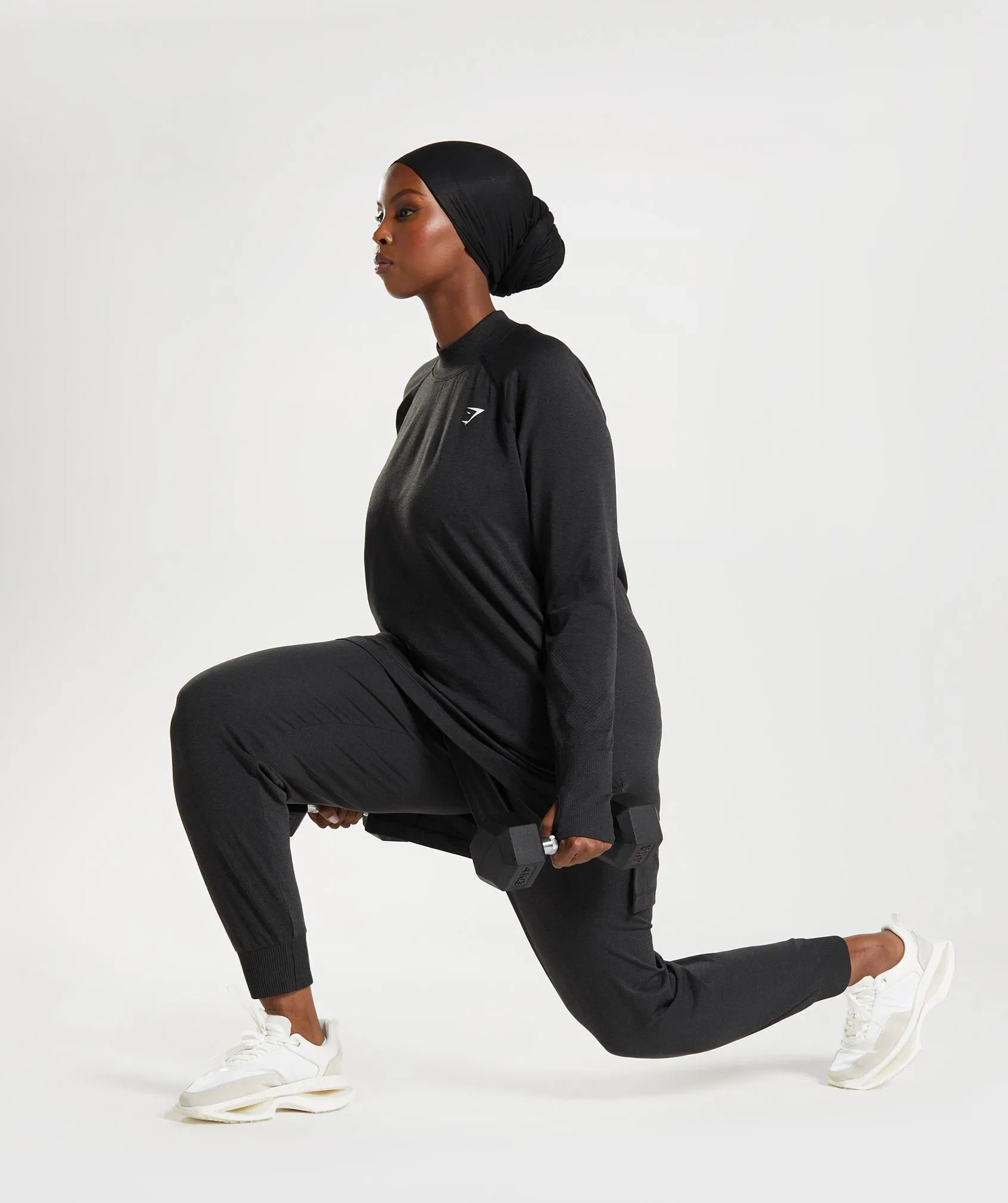 Gymshark Vital Joggers - Black Marl