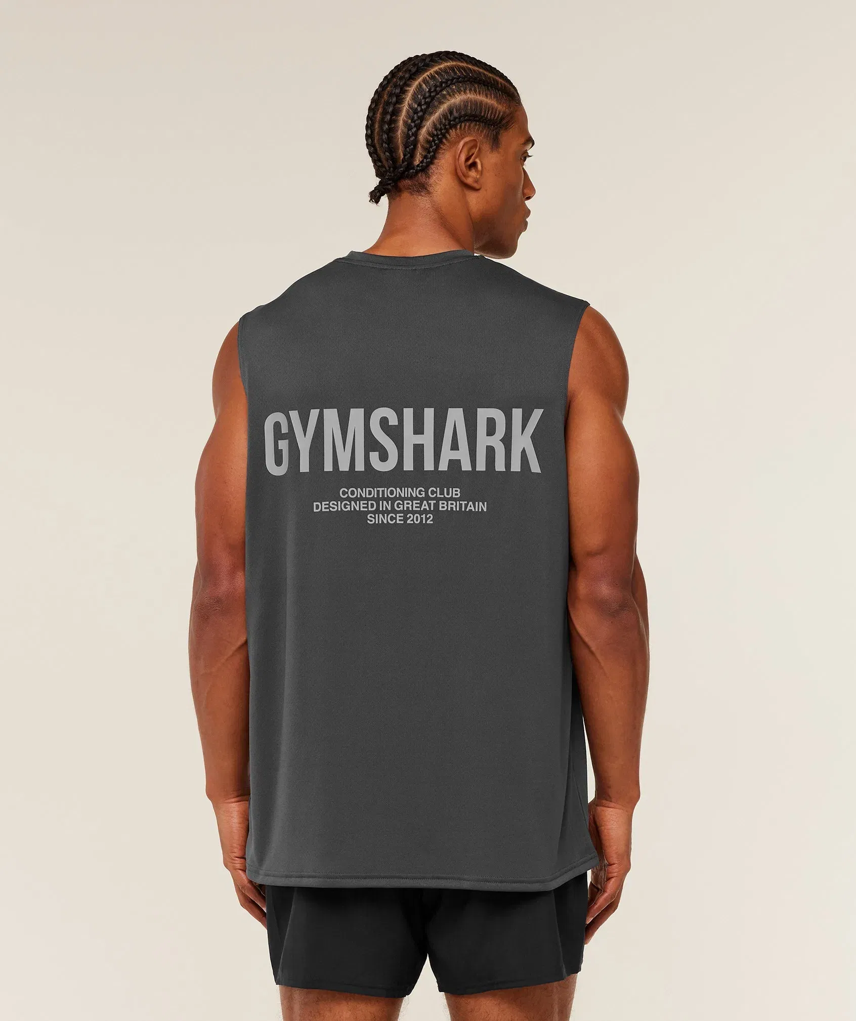 Gymshark Conditioning Club Tank - GS Onyx Grey/GS Smokey Grey