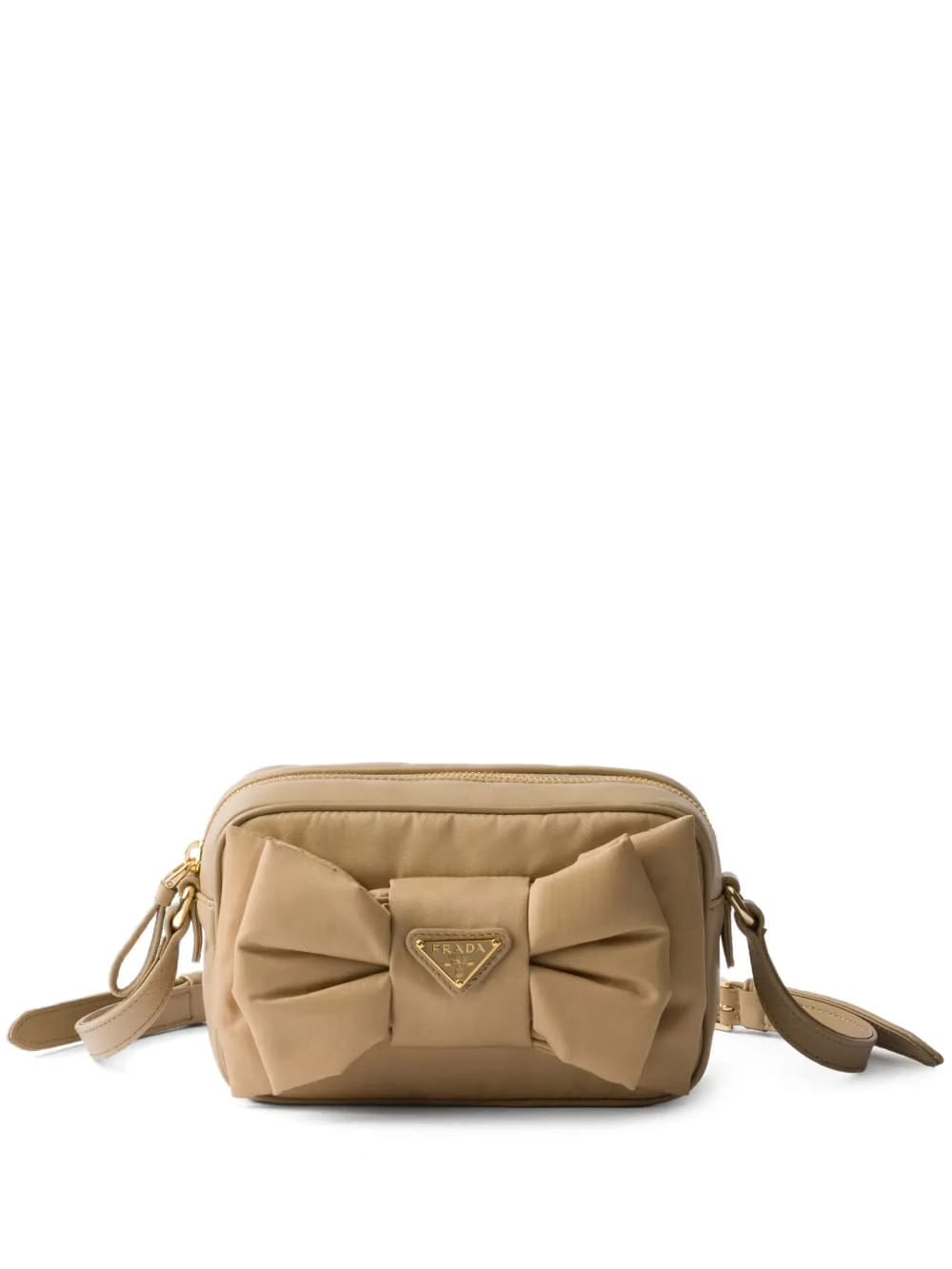 mini Re-Nylon bow shoulder bag