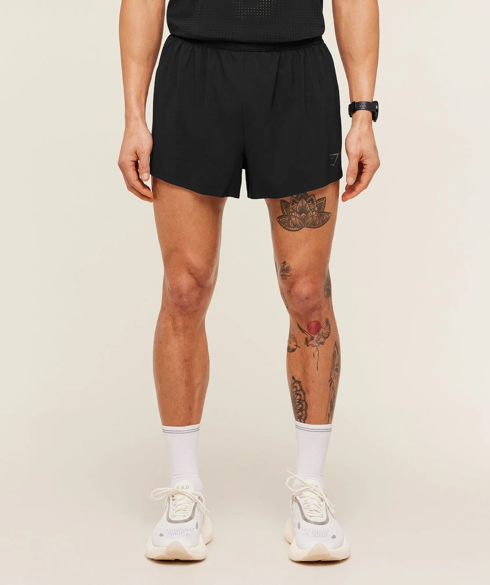 Gymshark Running Elite Race 5" Short - Black