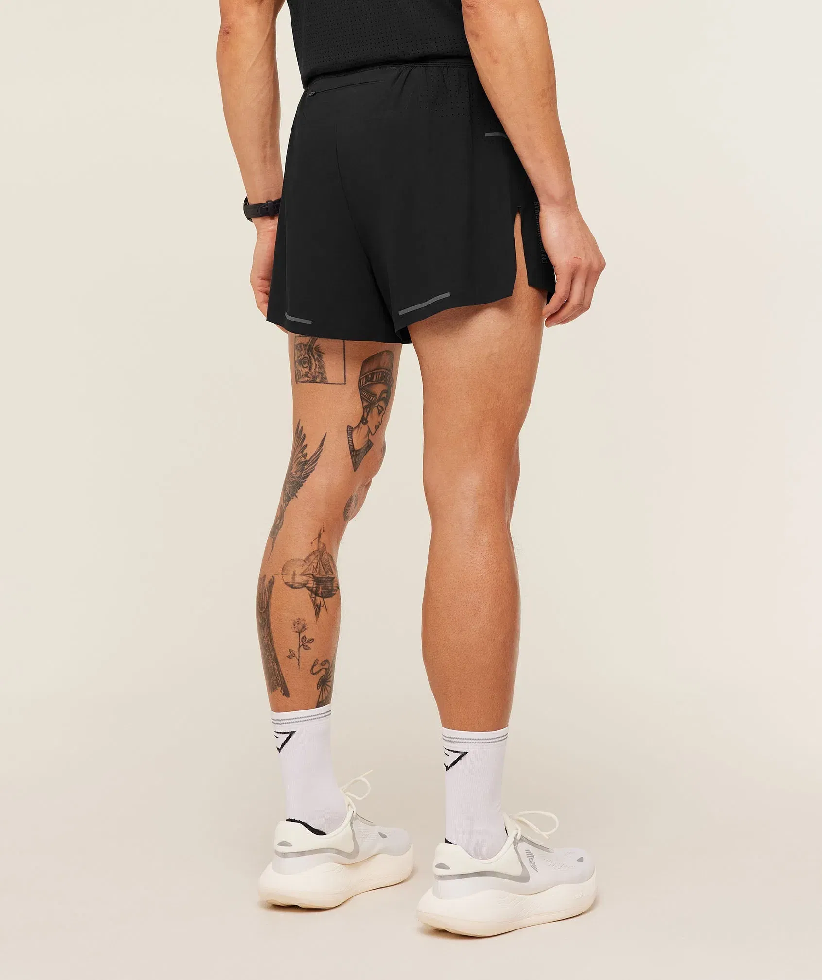 Gymshark Running Elite Race 5" Short - Black