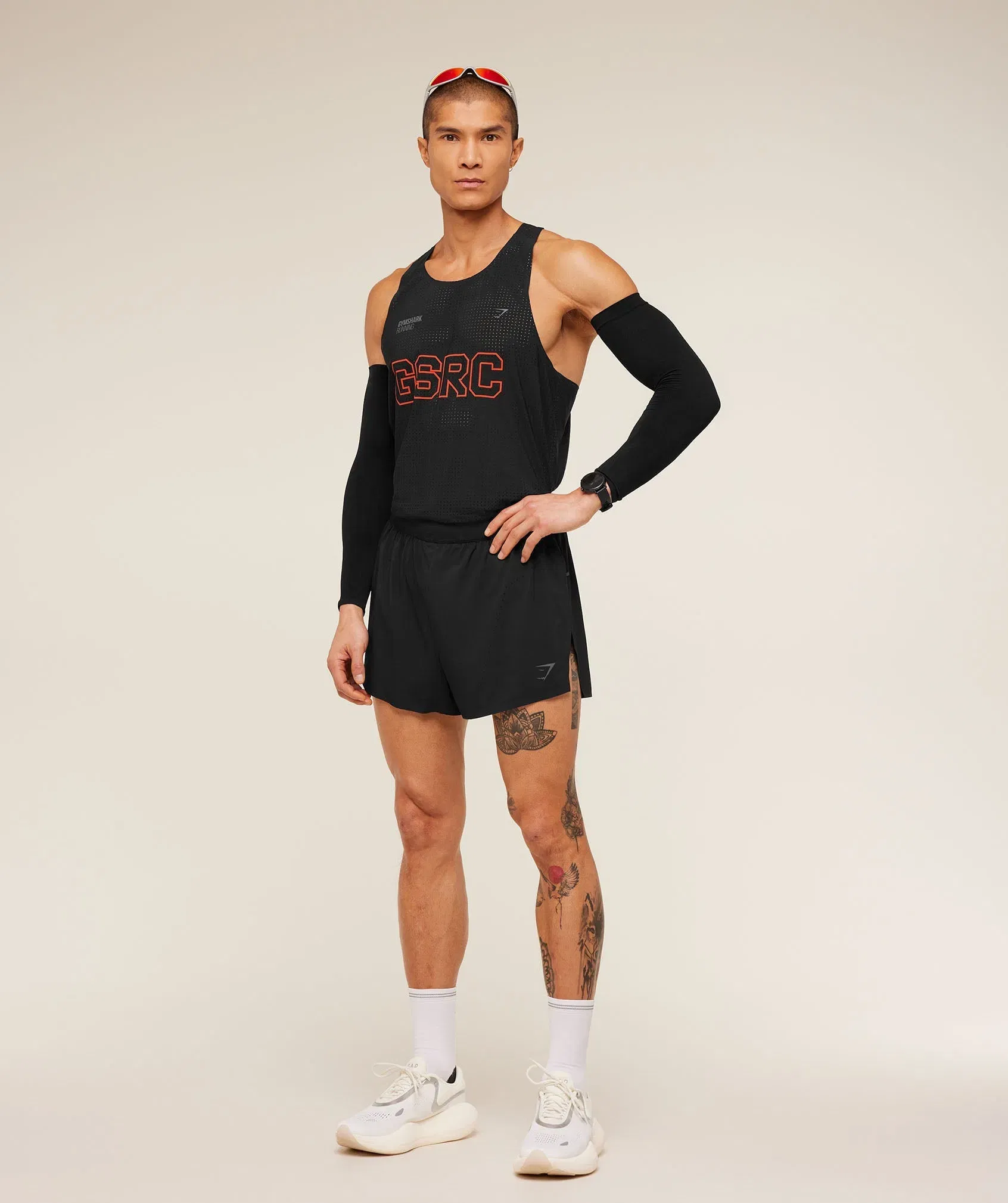 Gymshark Running Elite Race 5" Short - Black
