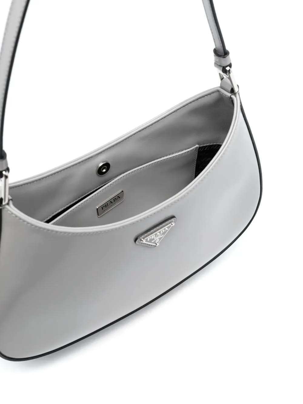Cleo brushed leather shoulder bag