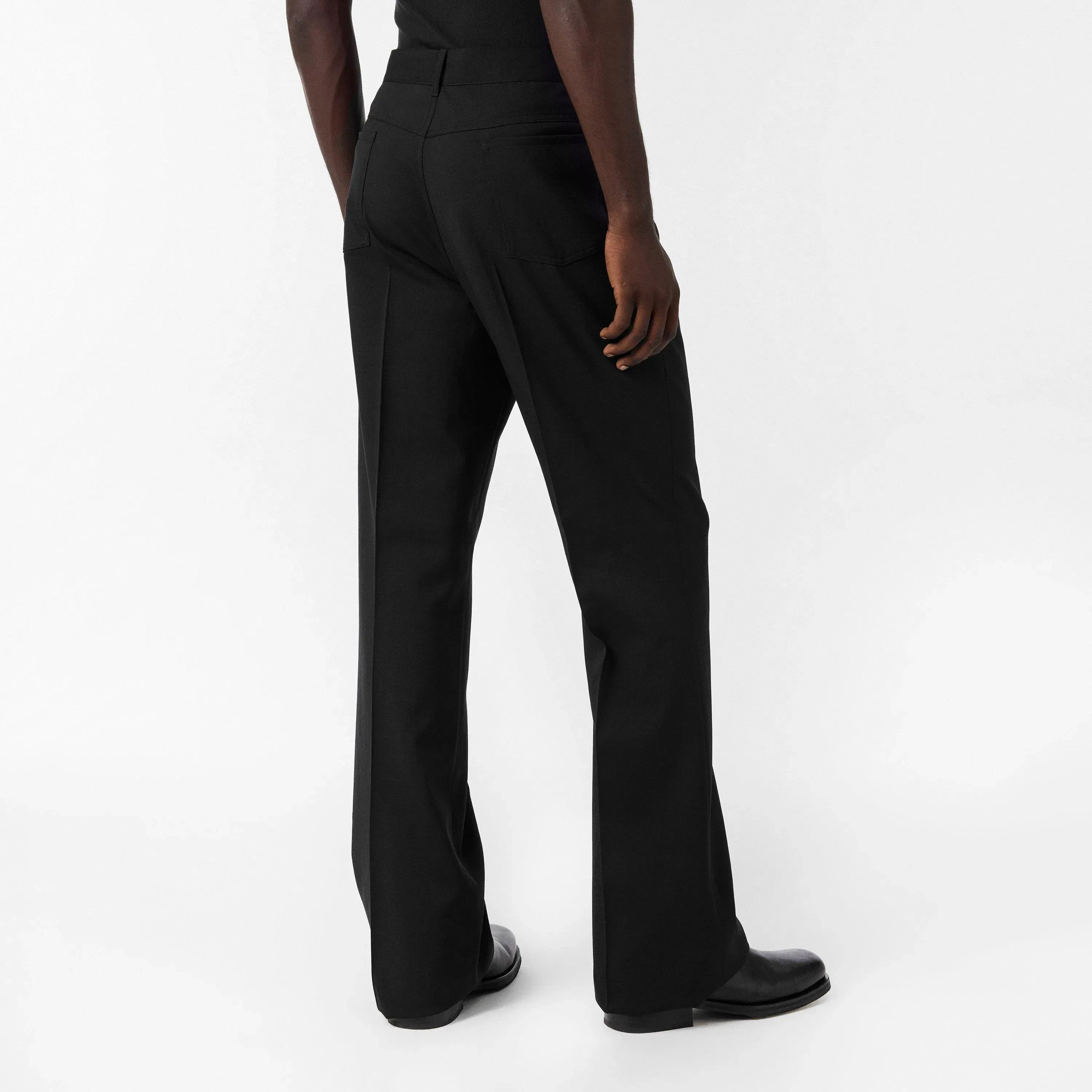Wide Leg Relaxed Fit Trousers