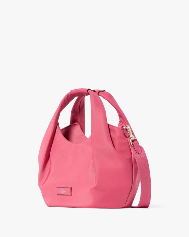 Carter Nylon Small Pleated Crossbody