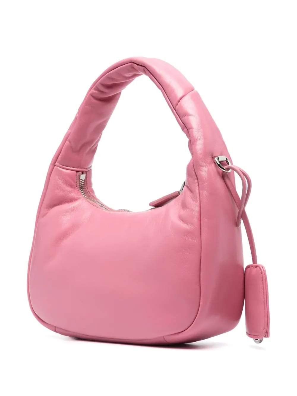 mini padded leather shoulder bag