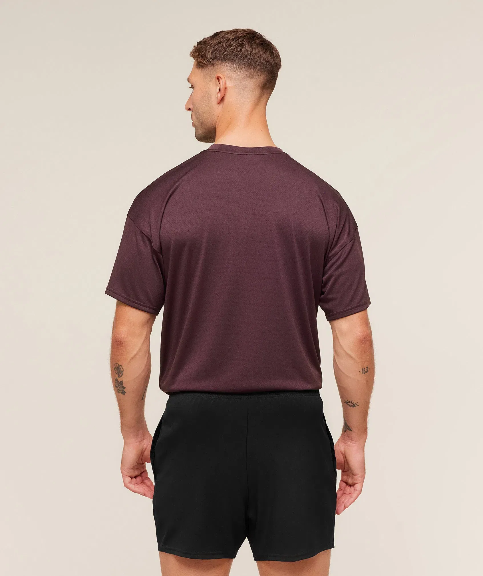 Gymshark Arrival Oversized T-Shirt - Cherry Purple