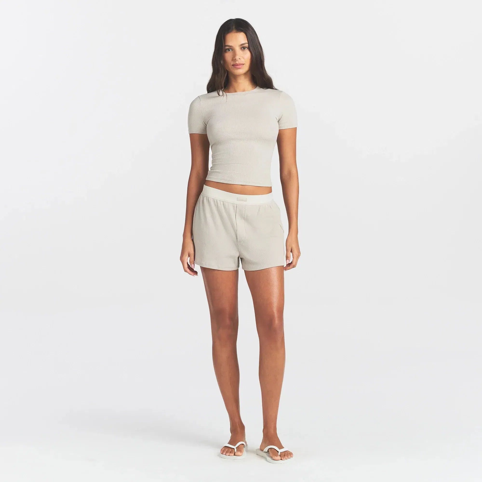 Cotton Rib T-shirt