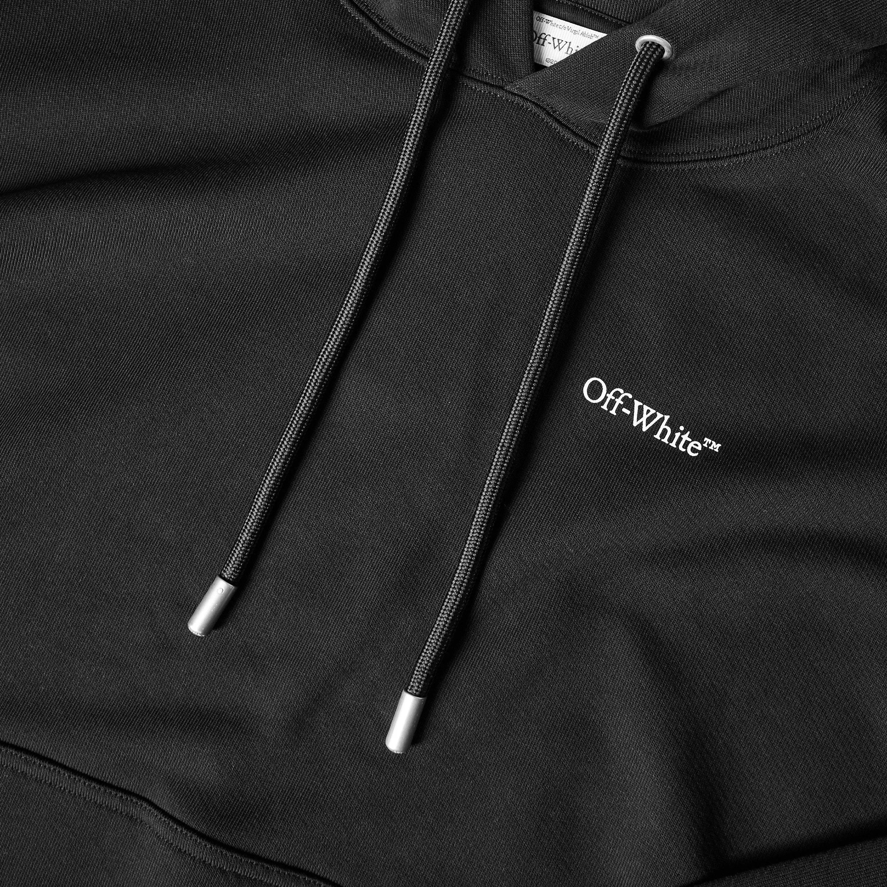 Cloud Arrow Sketch Pull Over Hoodie