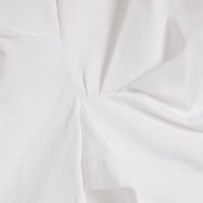 White Twist Hem T-Shirt
