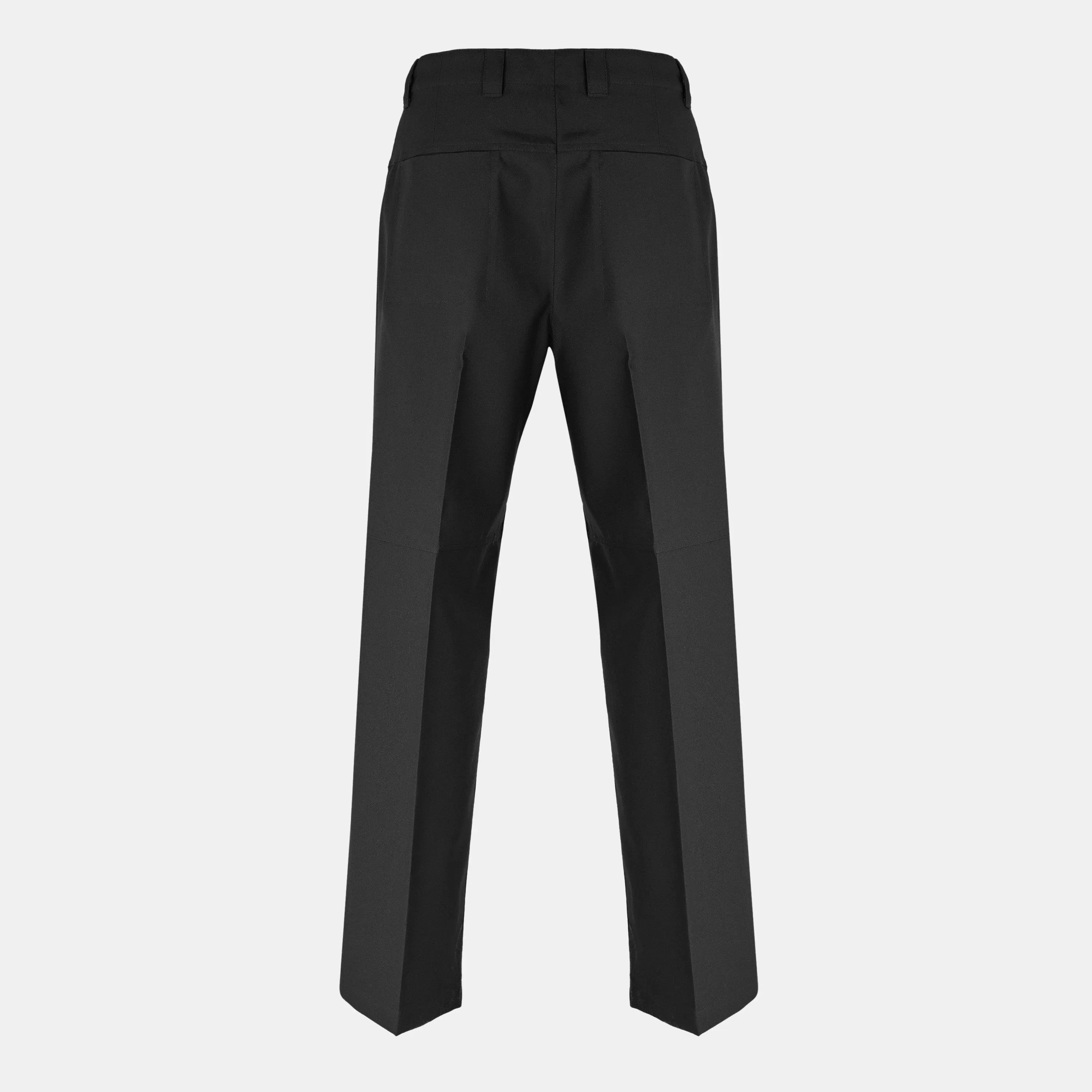 Wool Straight Leg Trousers