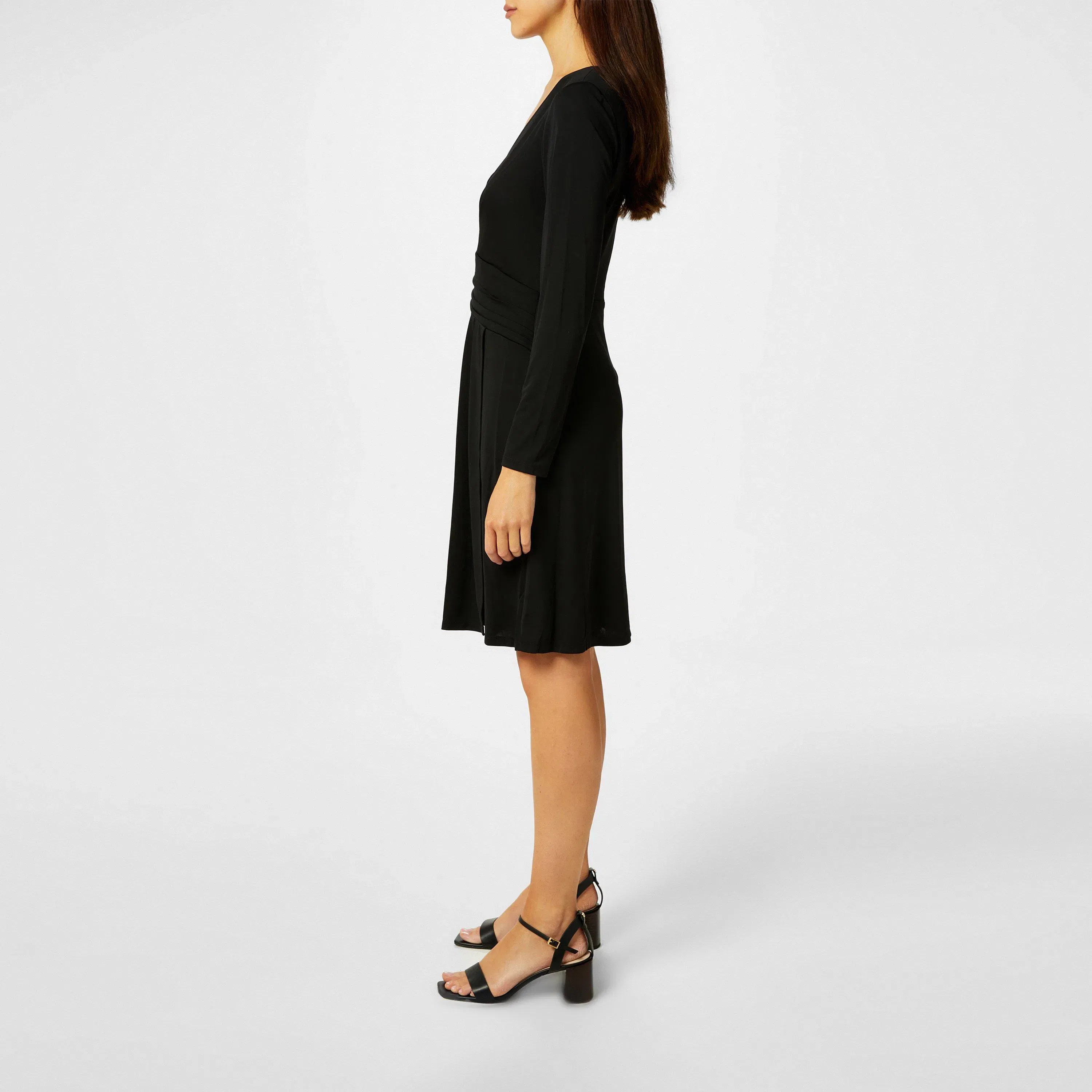 Long-Sleeve Glendon Jersey Dress
