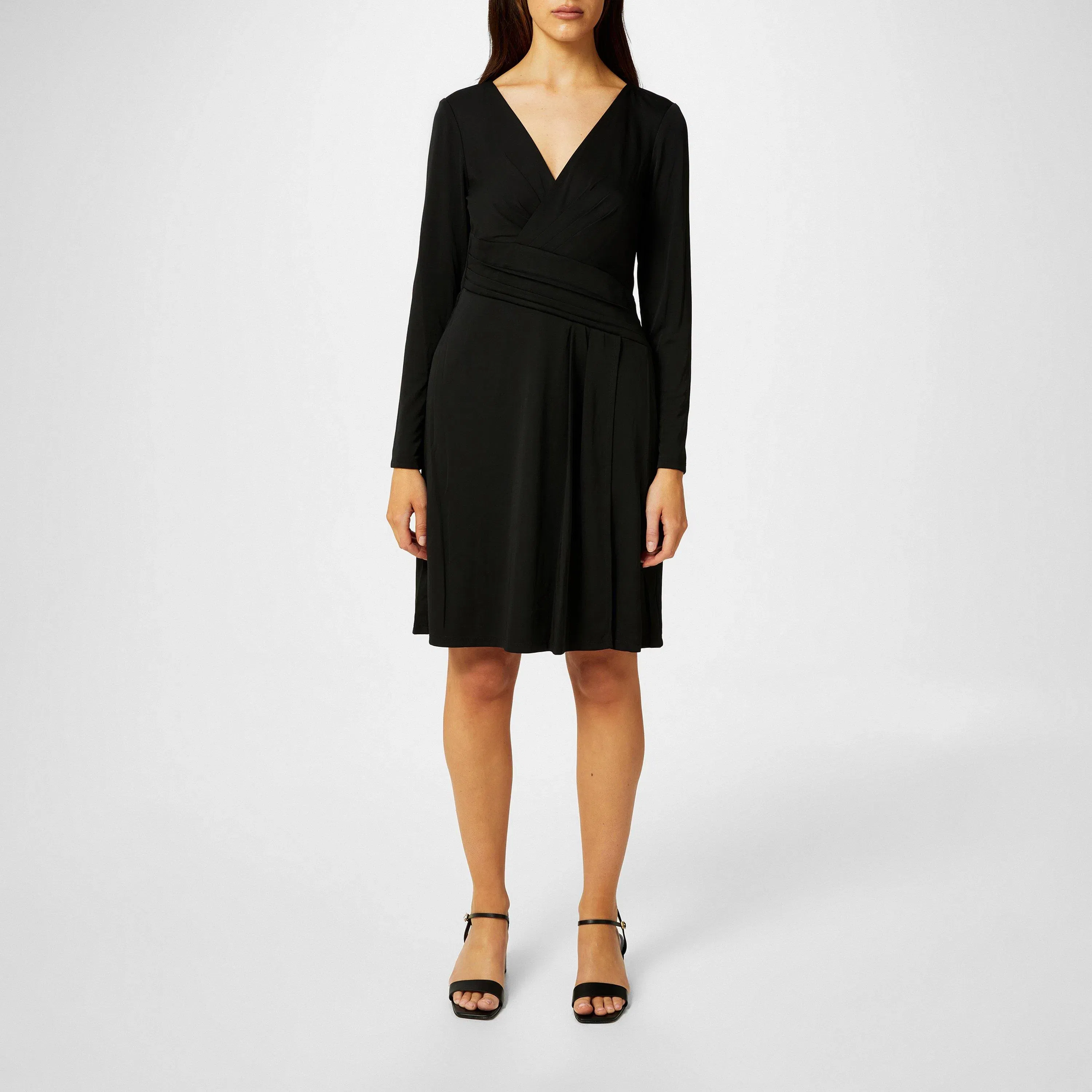 Long-Sleeve Glendon Jersey Dress