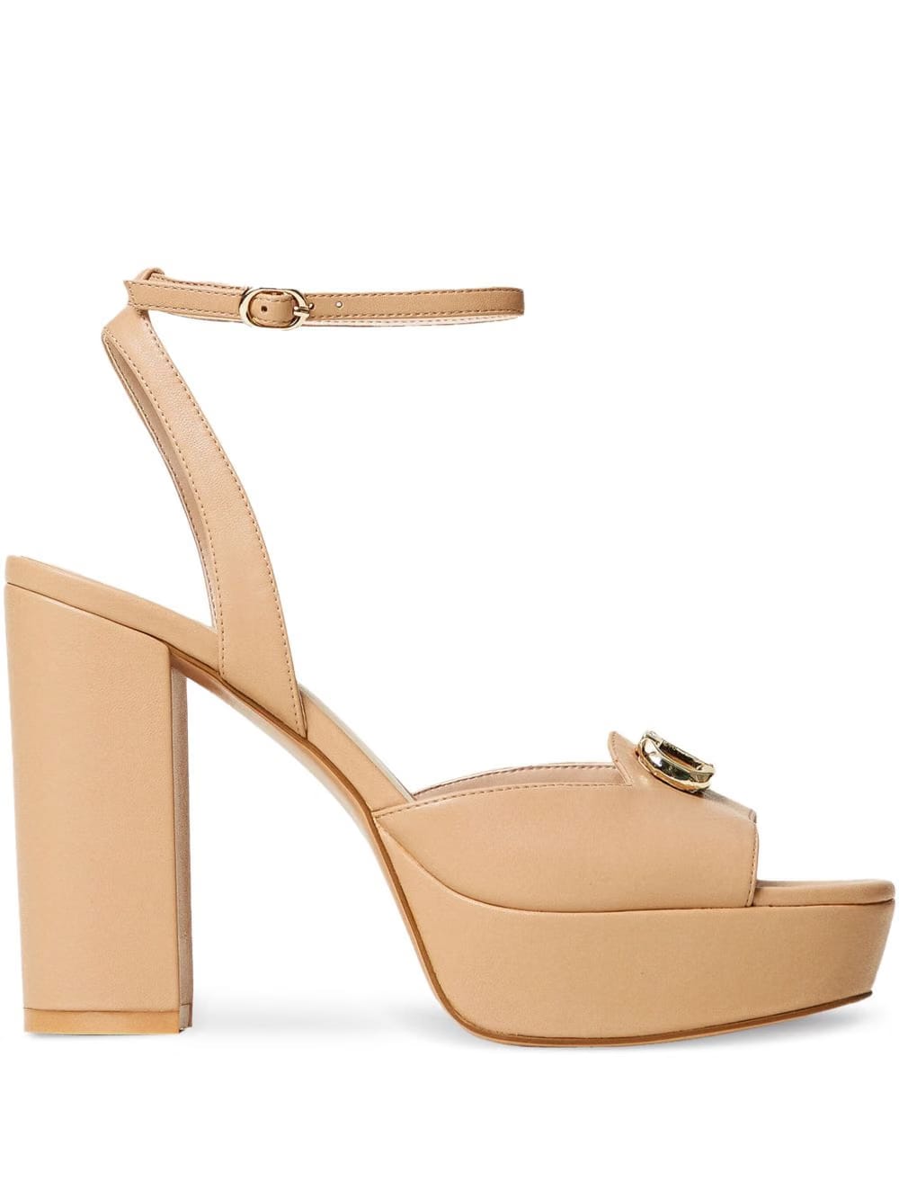 TWINSET 120mm leather sandals