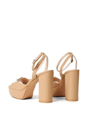 TWINSET 120mm leather sandals