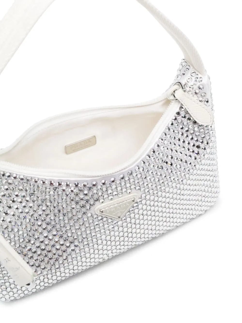 Re-Edition embellished shoulder bag
