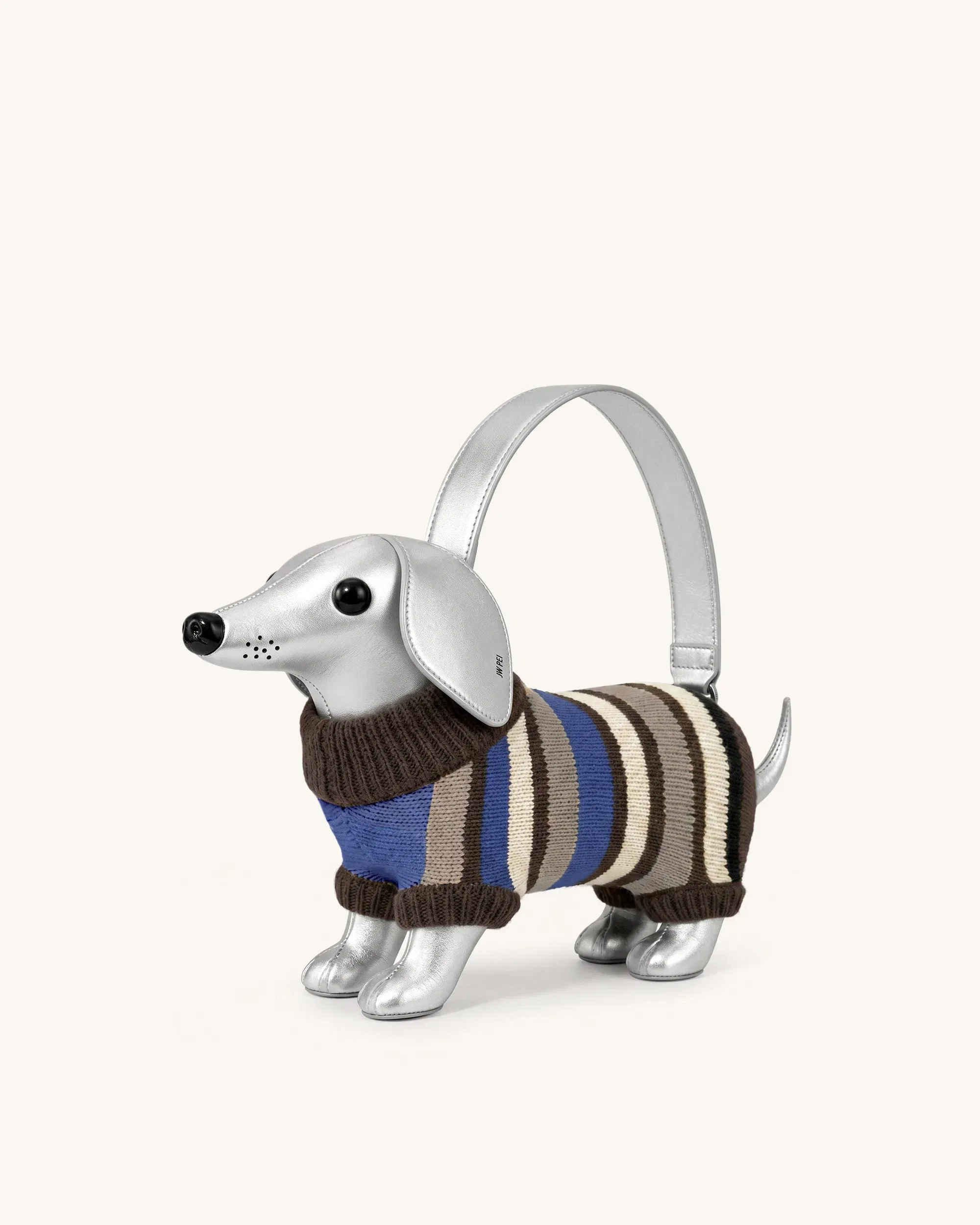 Addison Dachshund Handbag - Black