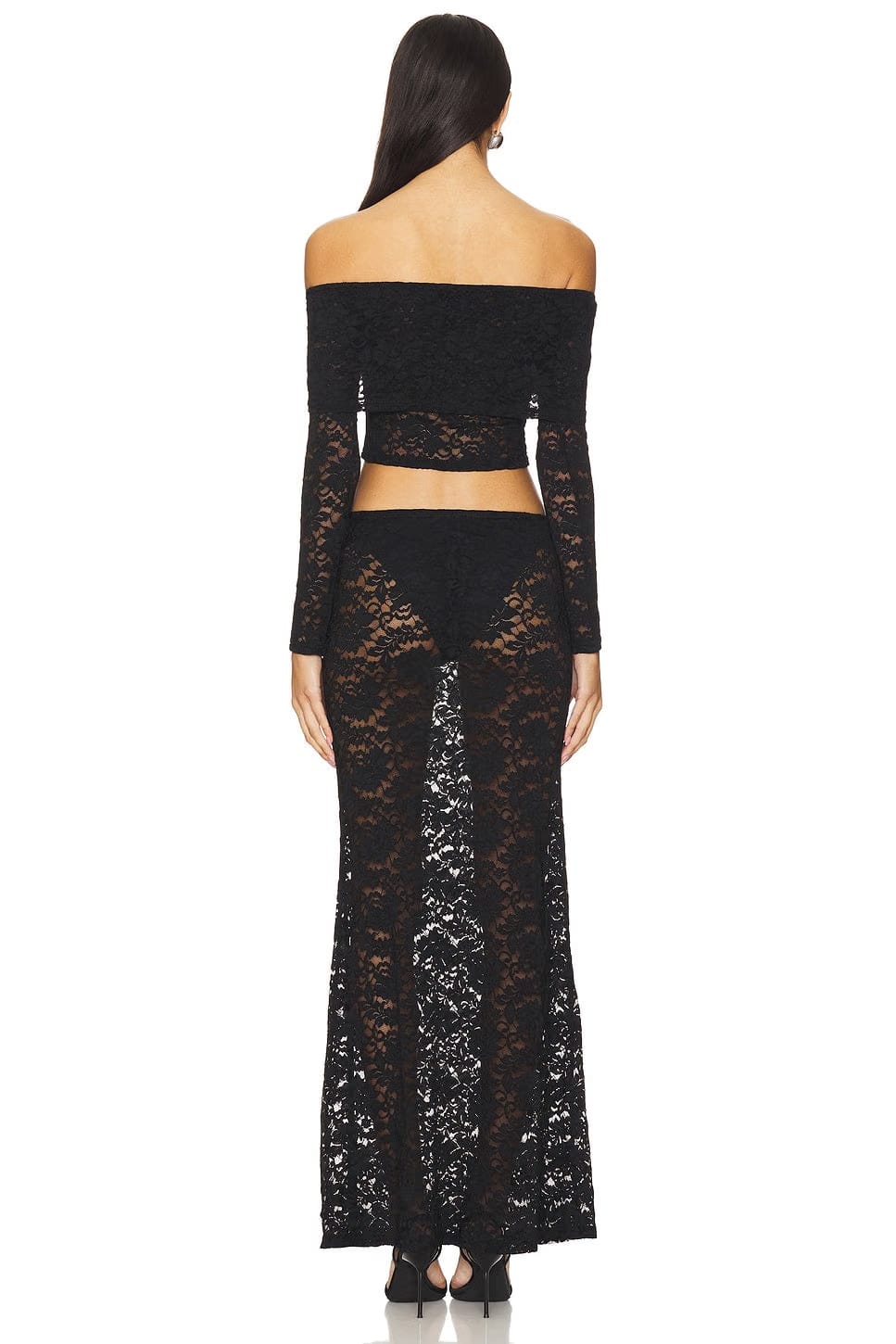 superdown Parise Maxi Set in Black