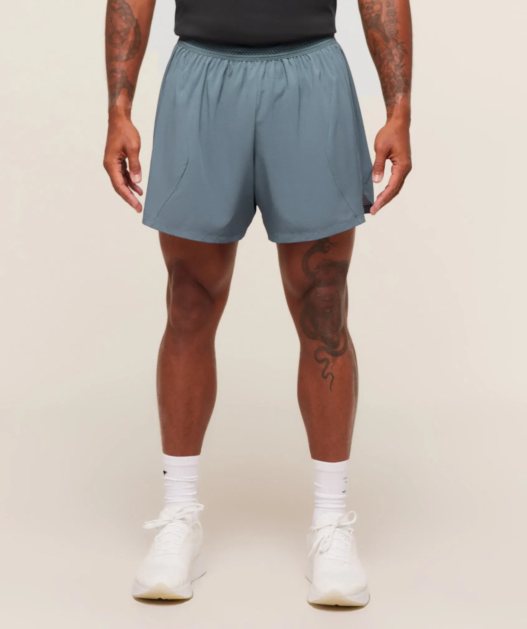 Gymshark Running 5" Shorts - Iron Blue