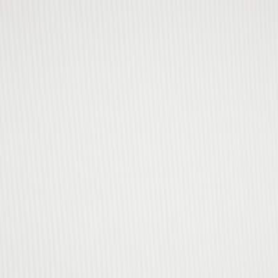 White Long Sleeve Ribbed Crew Neck Top