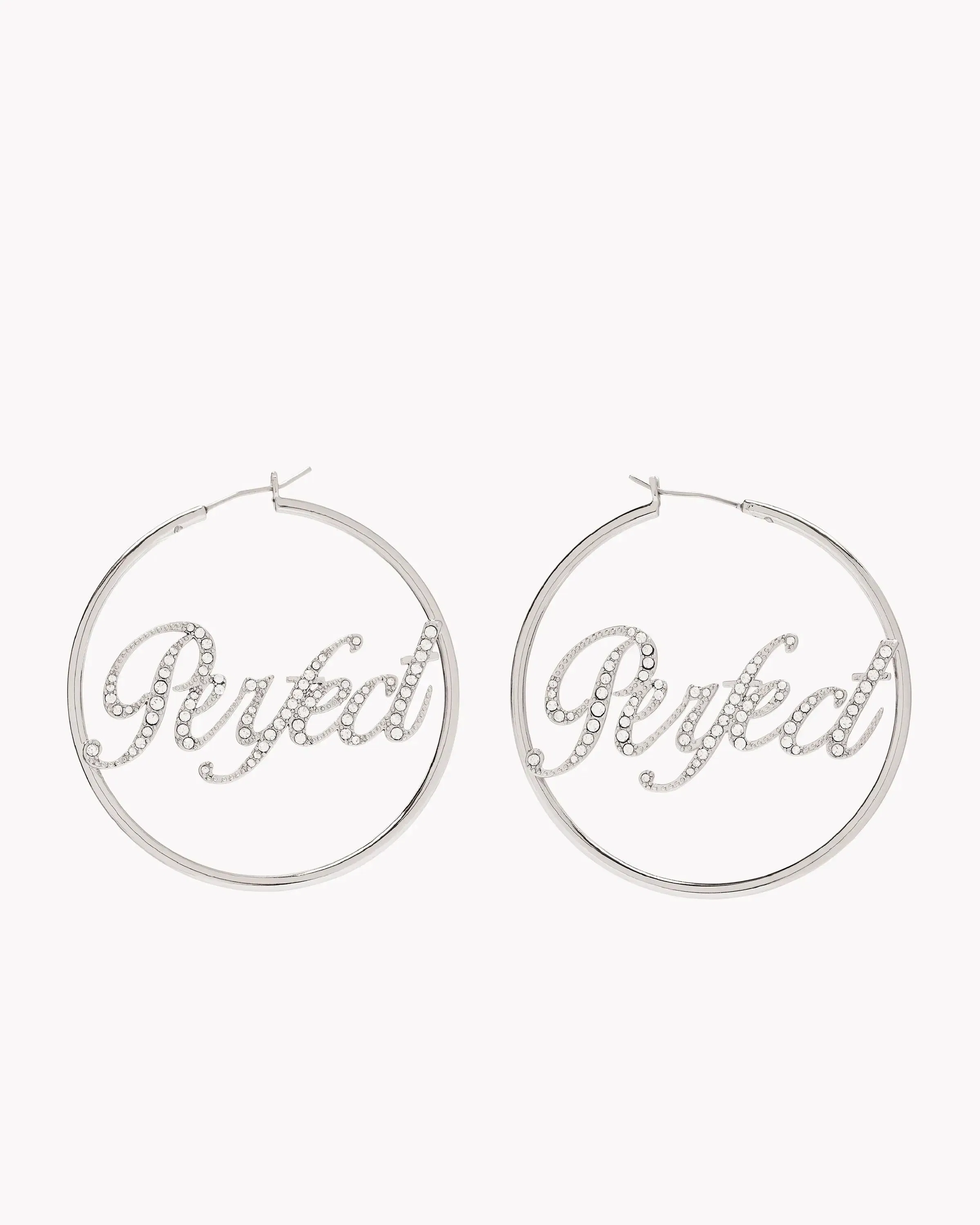 The Perfect Pave Hoop Earrings