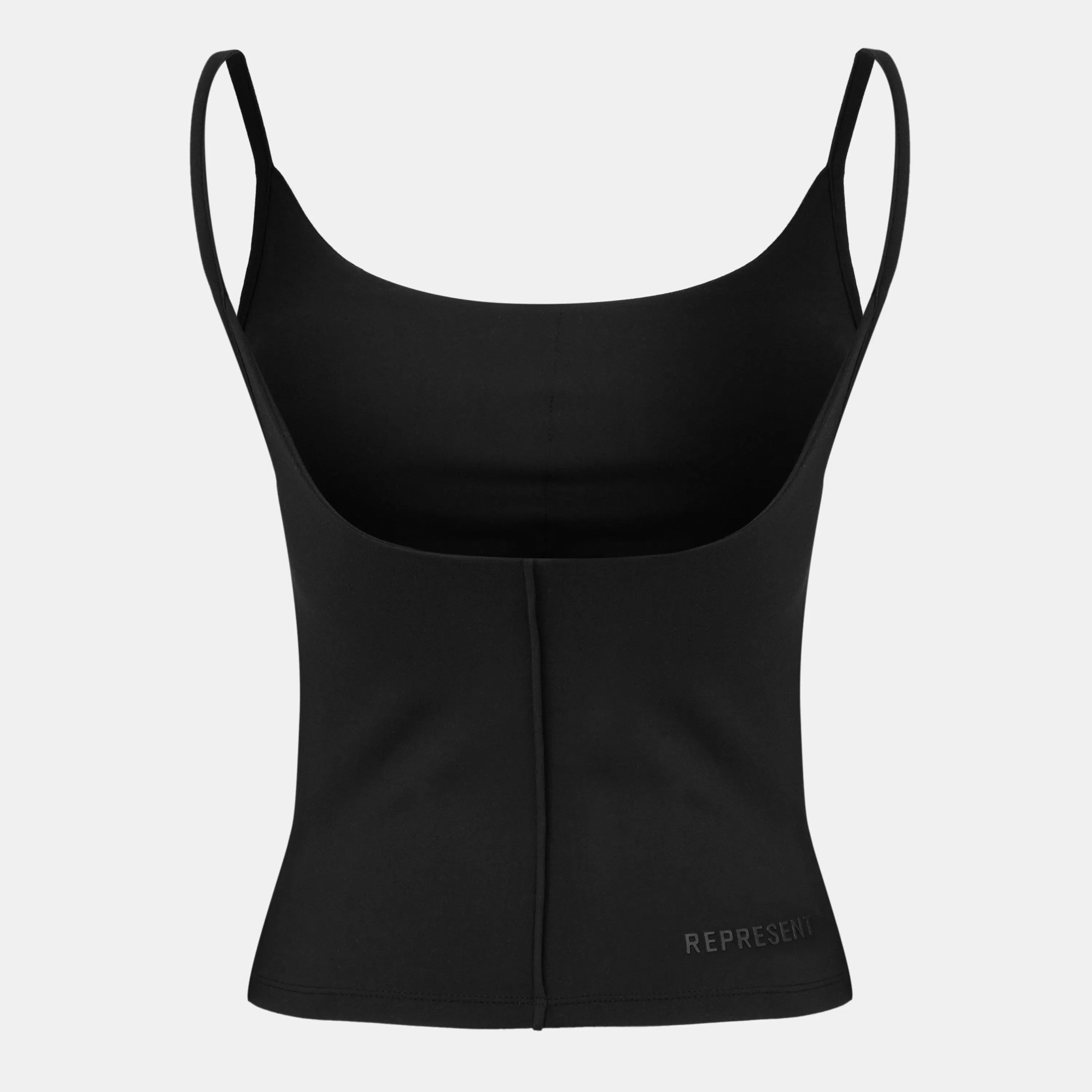 Built-In Bra Four-Way Stretch Crop Top