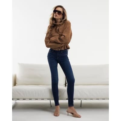 Blue Sculpt Skinny Jeans