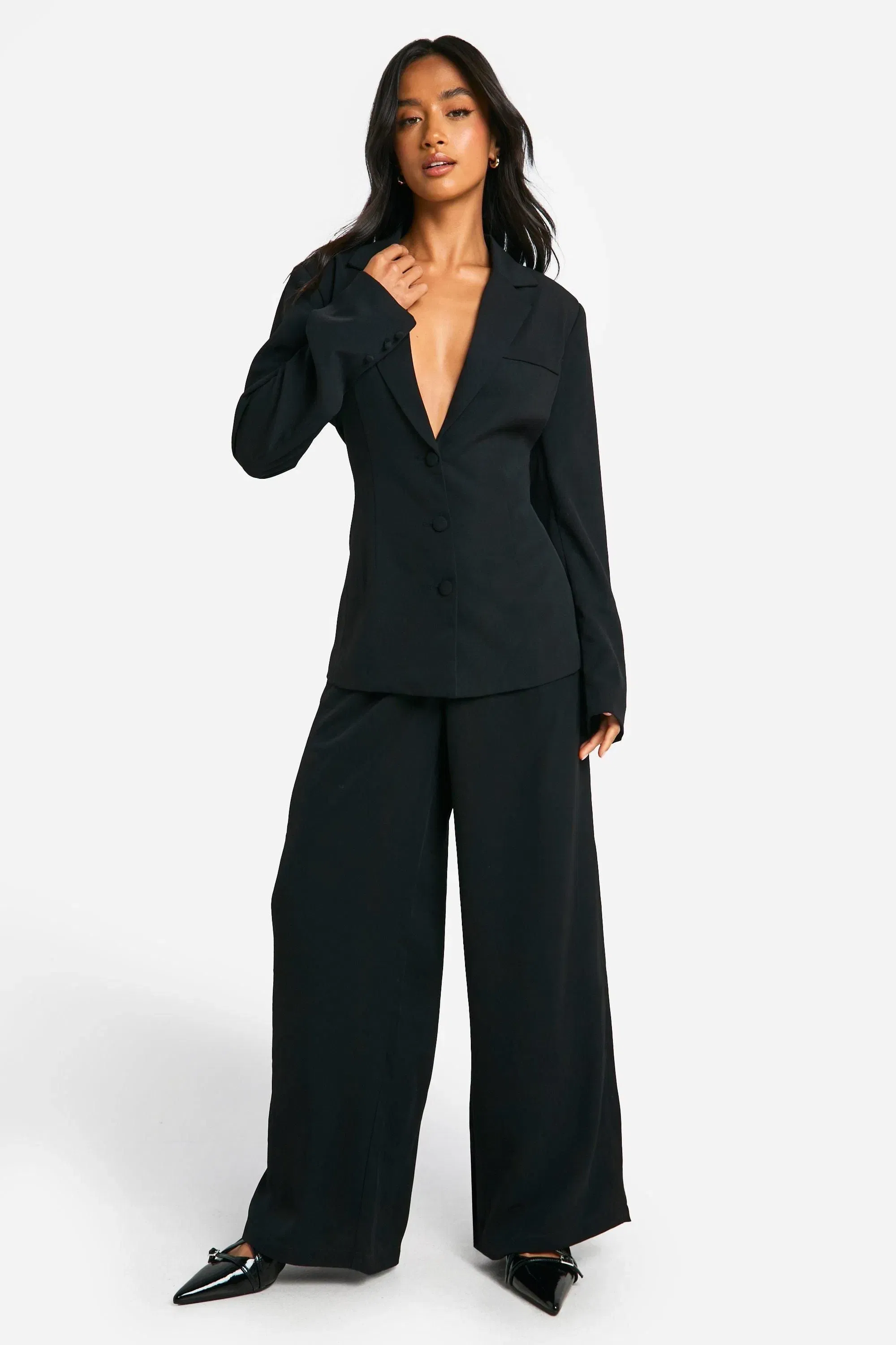 Petite Straight Leg Trousers