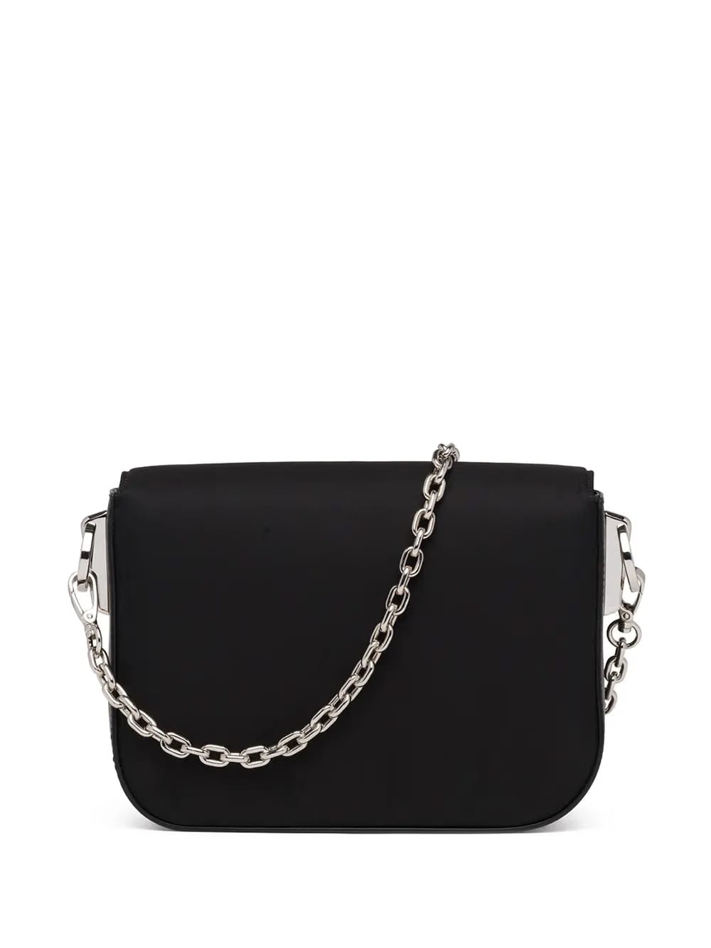 Prada Identity logo-plaque shoulder bag