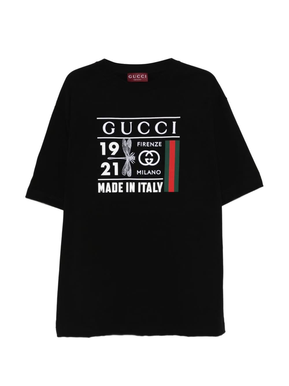 Gucci Dragonfly Printed T-shirt