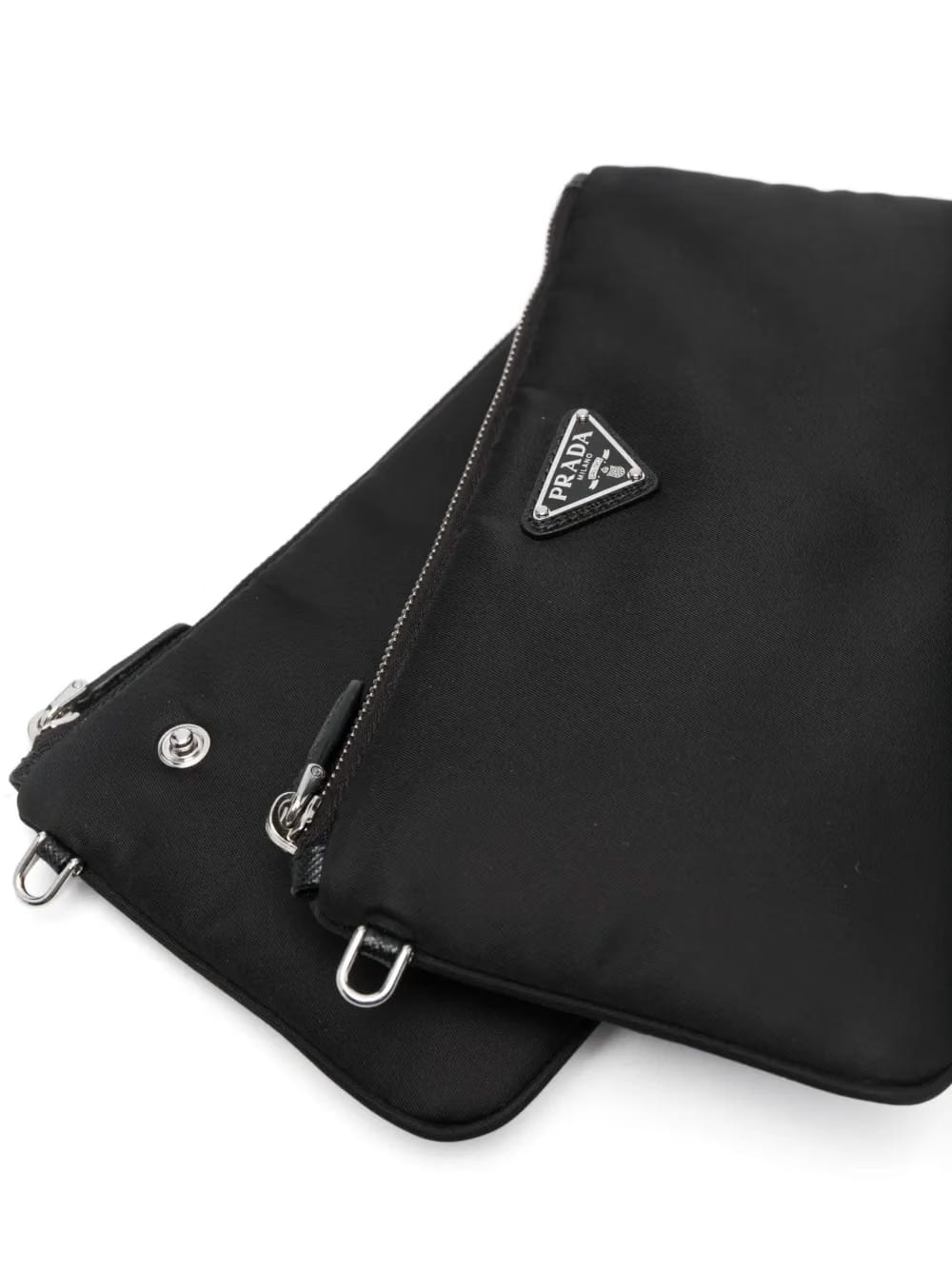 Re-Nylon partitioned clutch