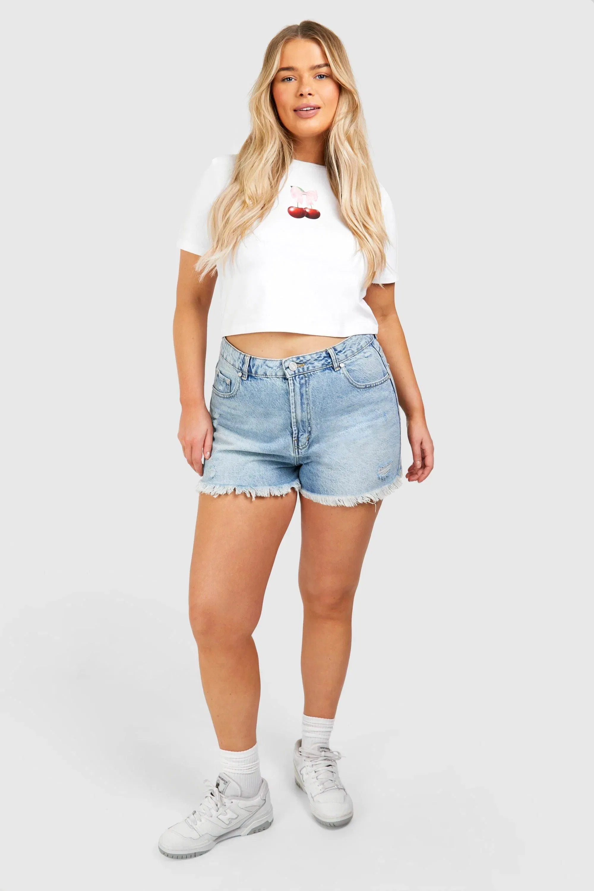 Plus Cherry Bow Baby T-Shirt