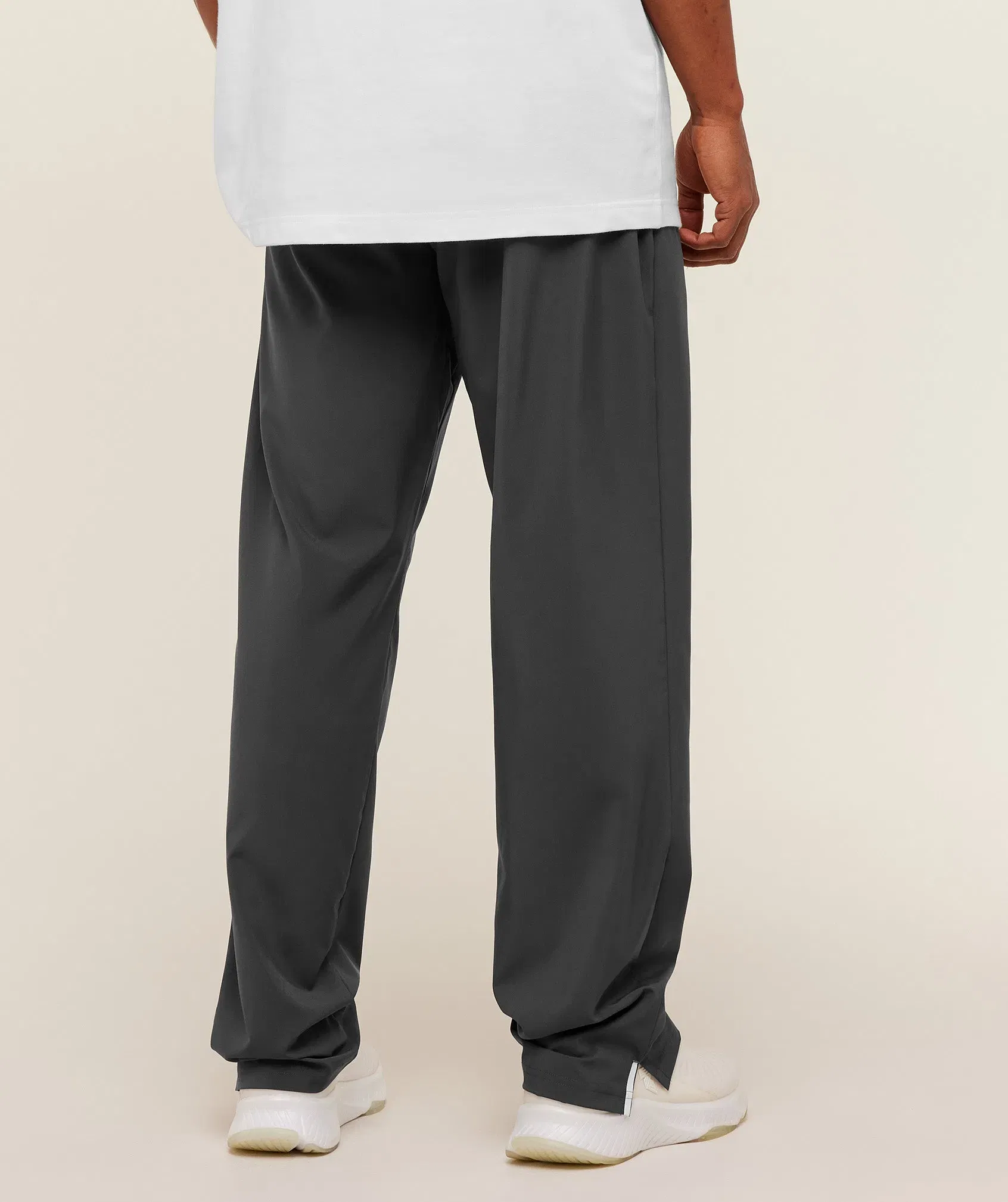 Gymshark Arrival Contrast Pants - GS Onyx Grey/GS Black