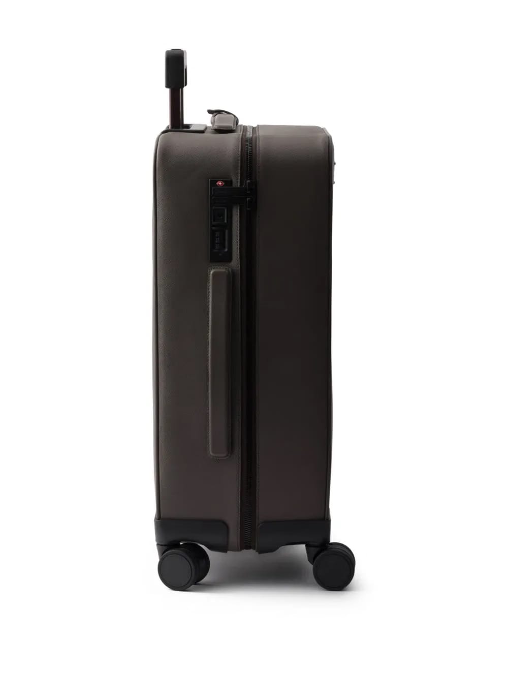 Saffiano leather cabin suitcase