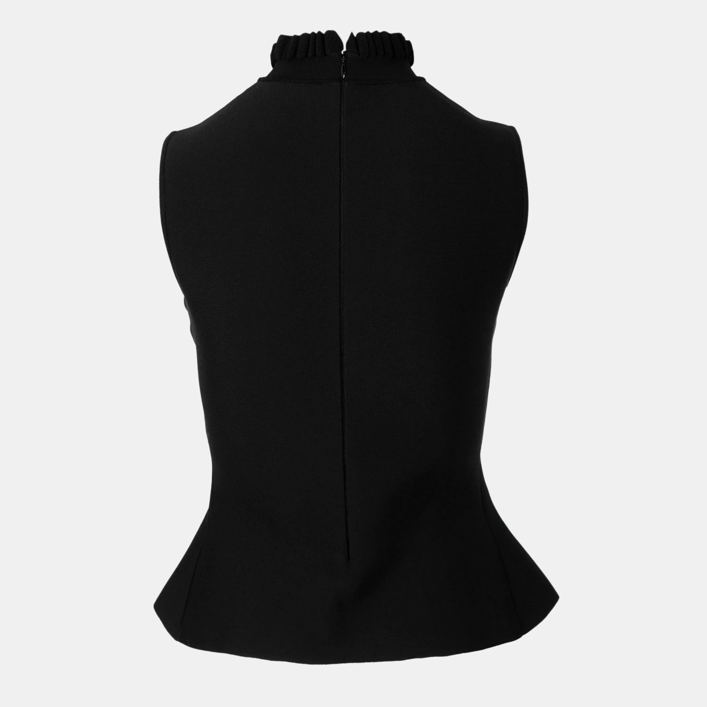 Alex Structured Tailored Peplum Top