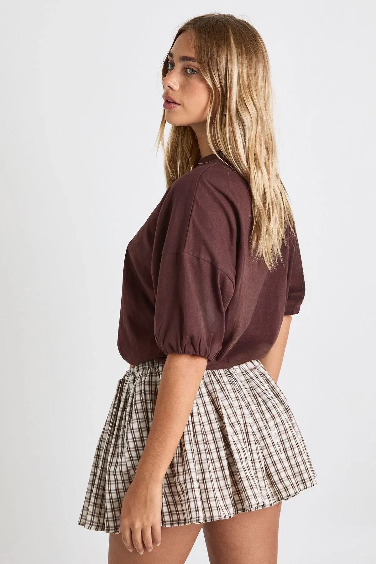 Cotton Elasticated Waist T-Shirt